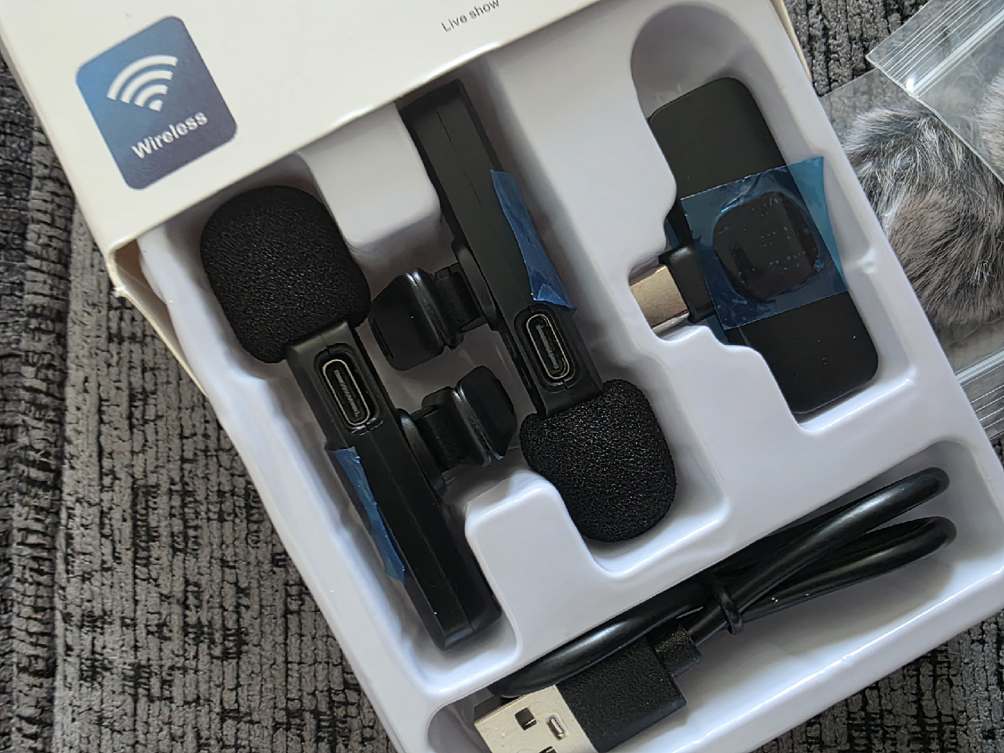 Wireless Lavalier Microphone for Live Show/Interview - New - photo 4