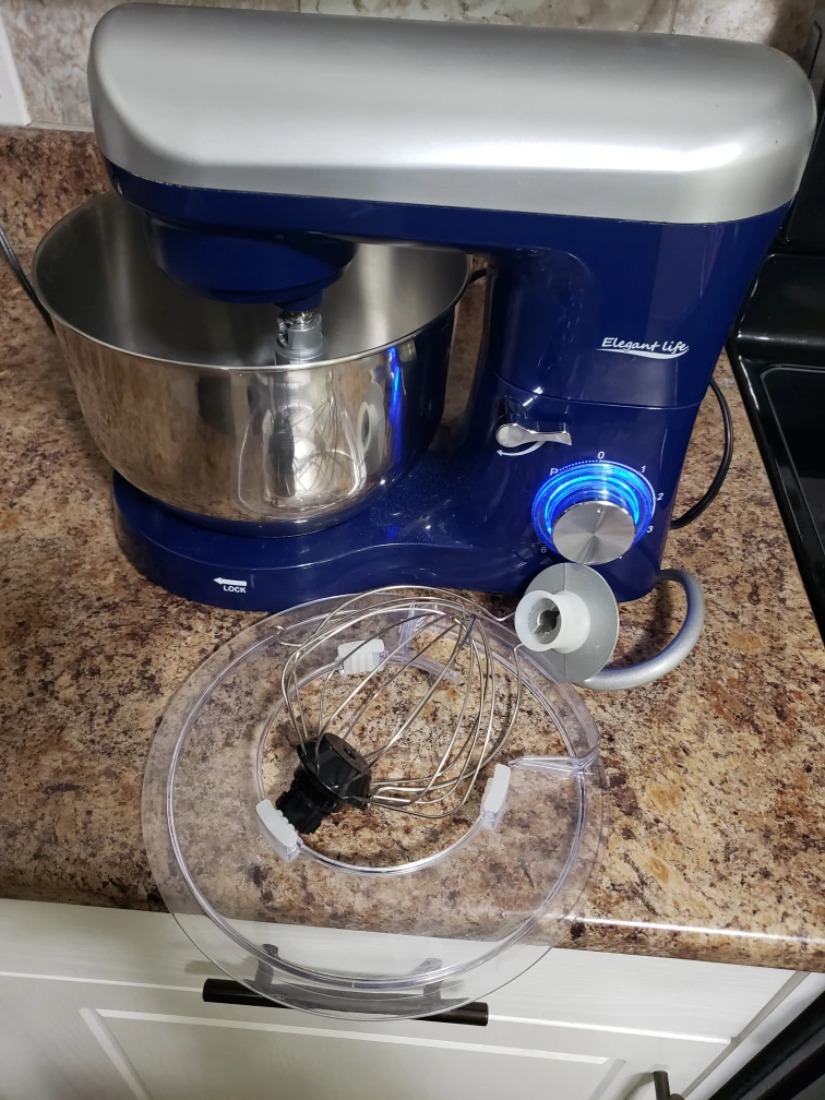 Elegant Life Stand Mixer - Blue