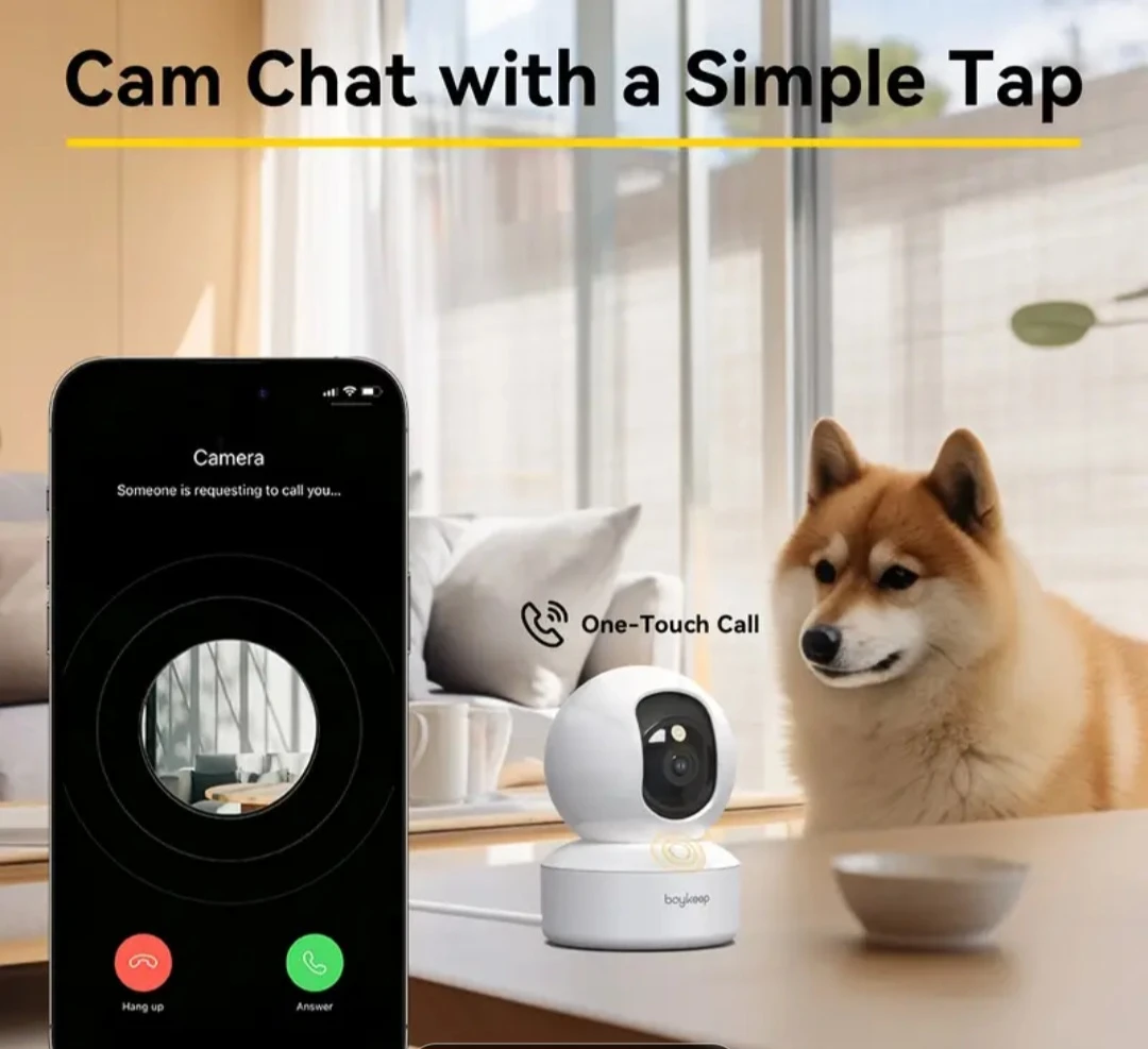 Boykeep 3MP-Call Security Camera - photo 4