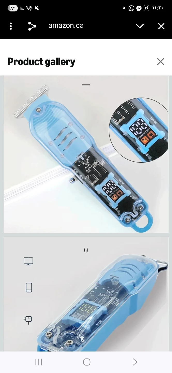 KAHL LT-808 Hair Clipper - Blue - photo 5