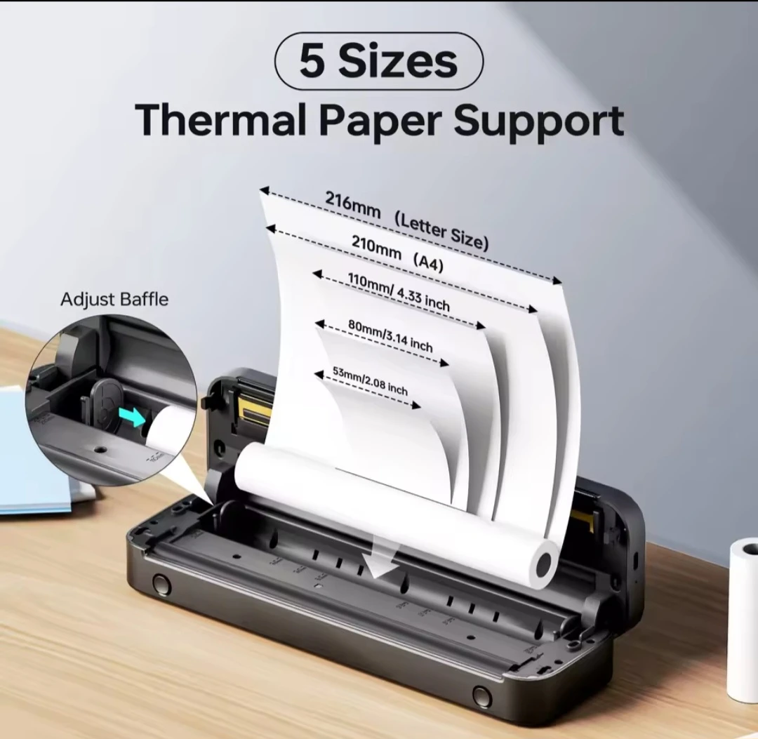 Phomemo M08F Portable Thermal Printer - photo 3