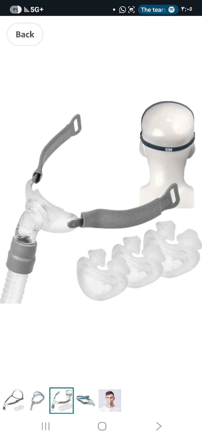 3B Medical Rio II Nasal Pillow Mask Starter Pack - photo 4
