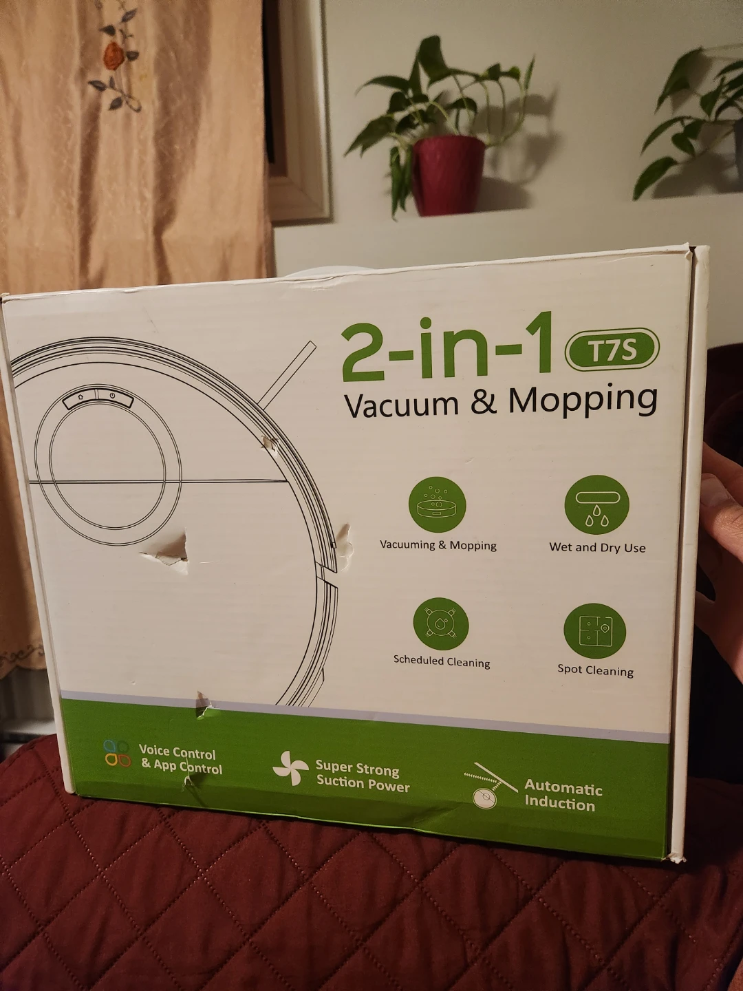2-in-1 Robot Vacuum & Mop T7S - New in Box!