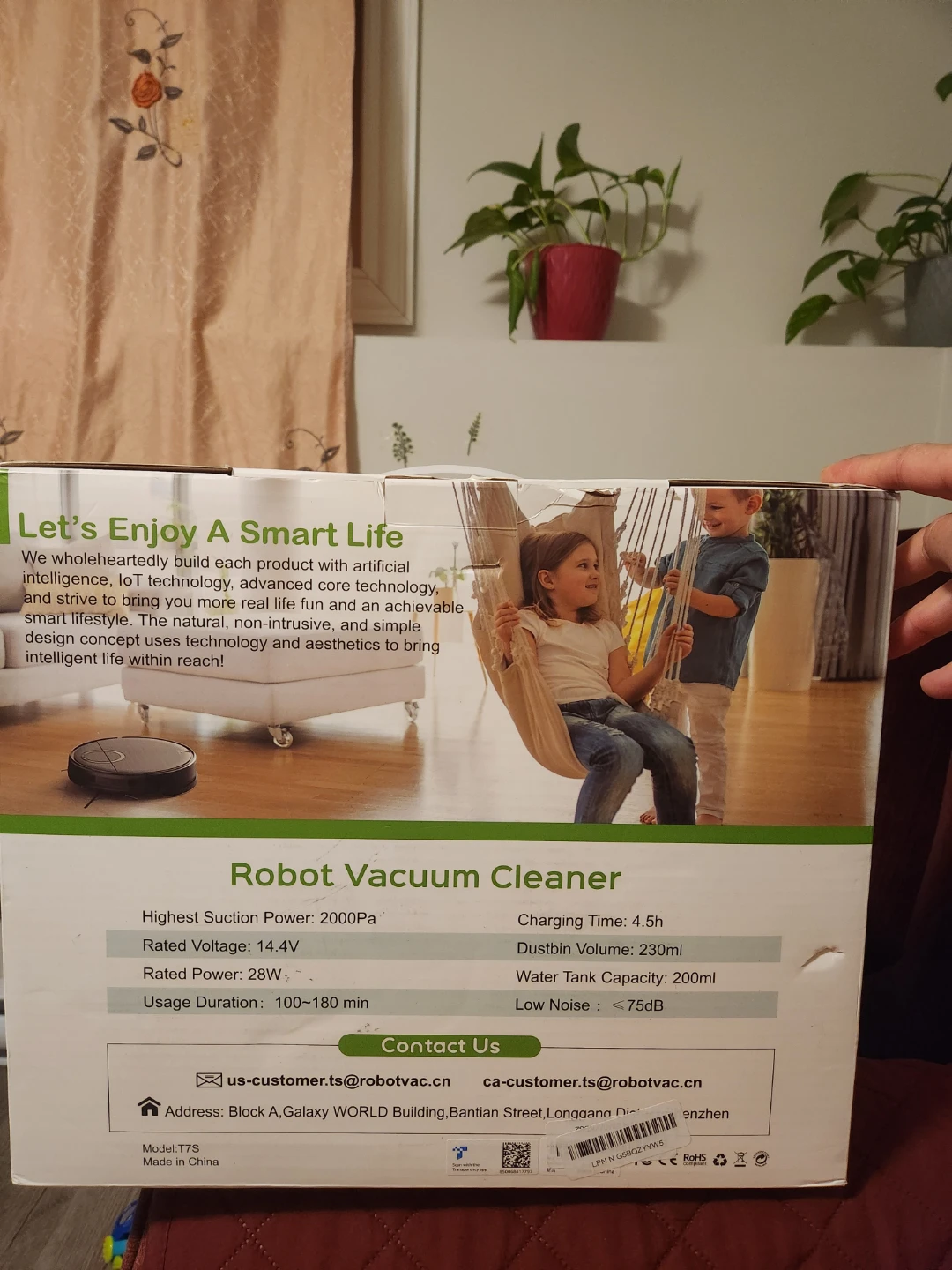 2-in-1 Robot Vacuum & Mop T7S - New in Box! - photo 2