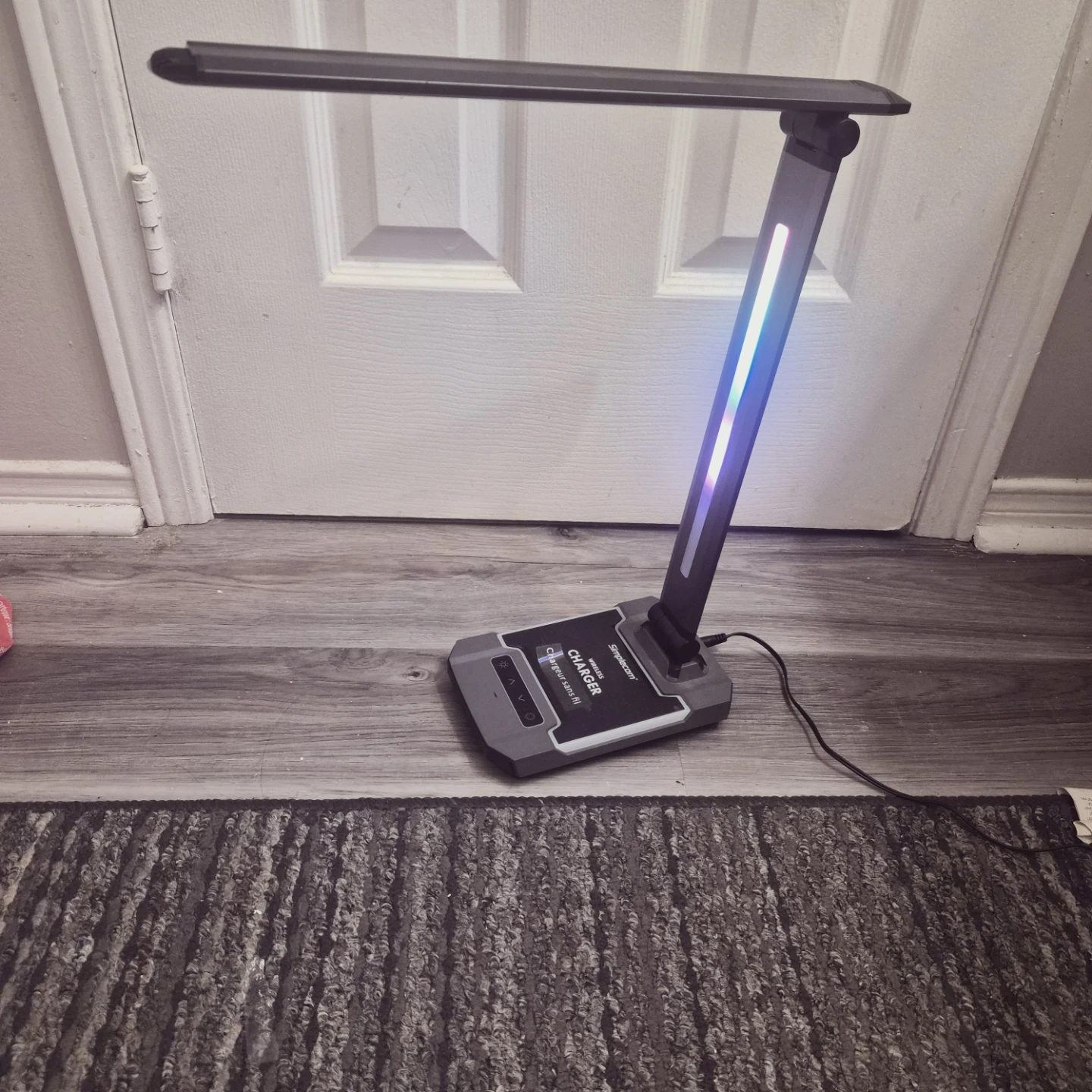 Simplecom Wireless Charger Desk Lamp