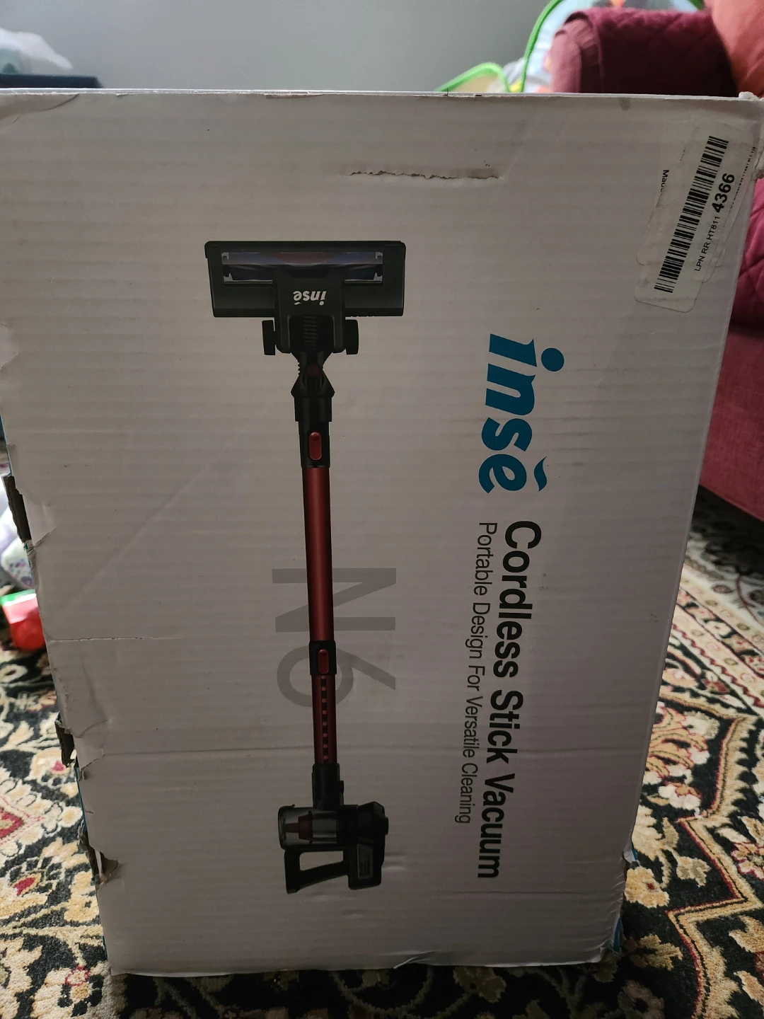 Inse N6 Cordless Stick Vacuum - New in Box!