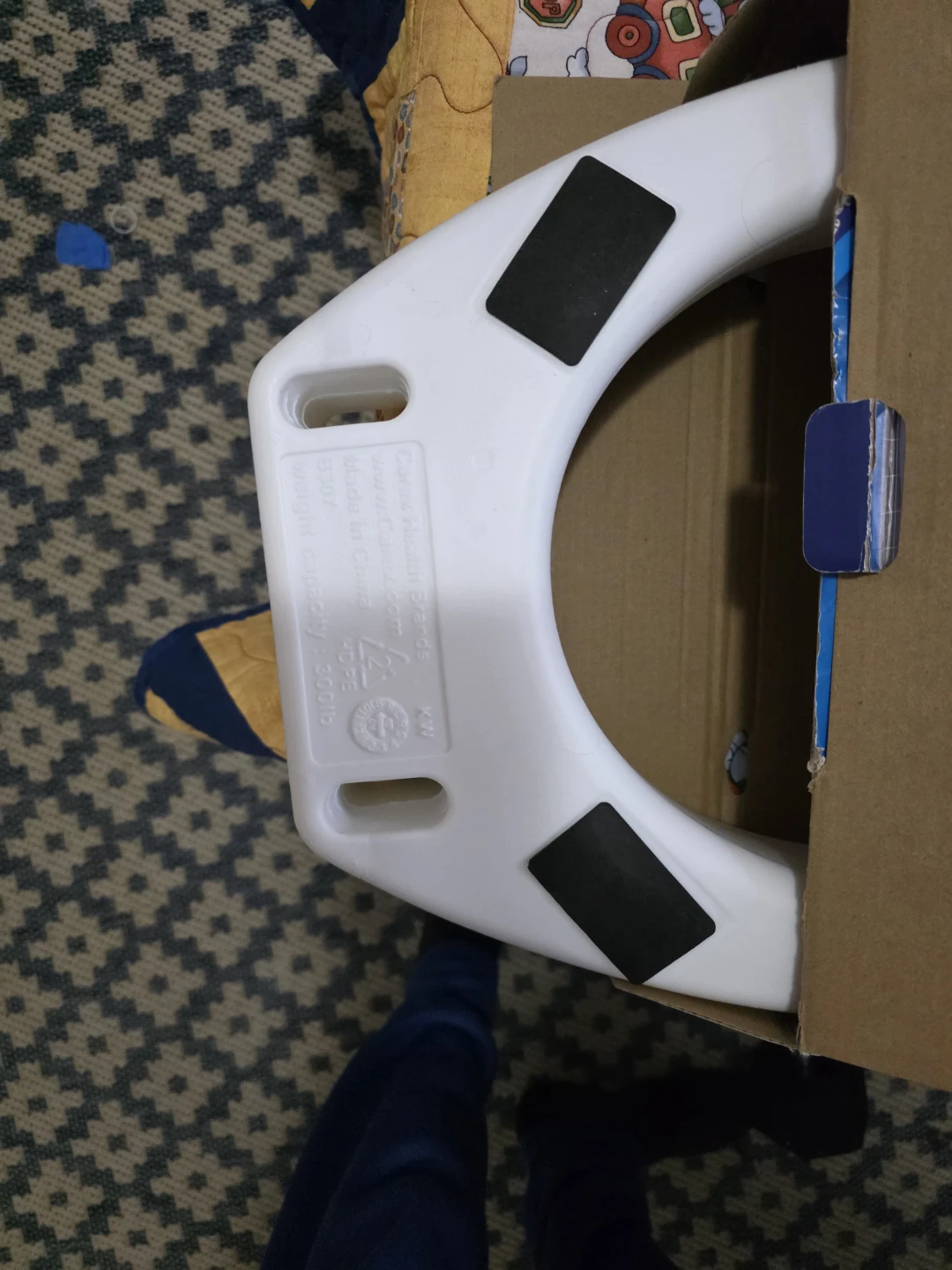 Carex Toilet Seat Elevator - New in Box