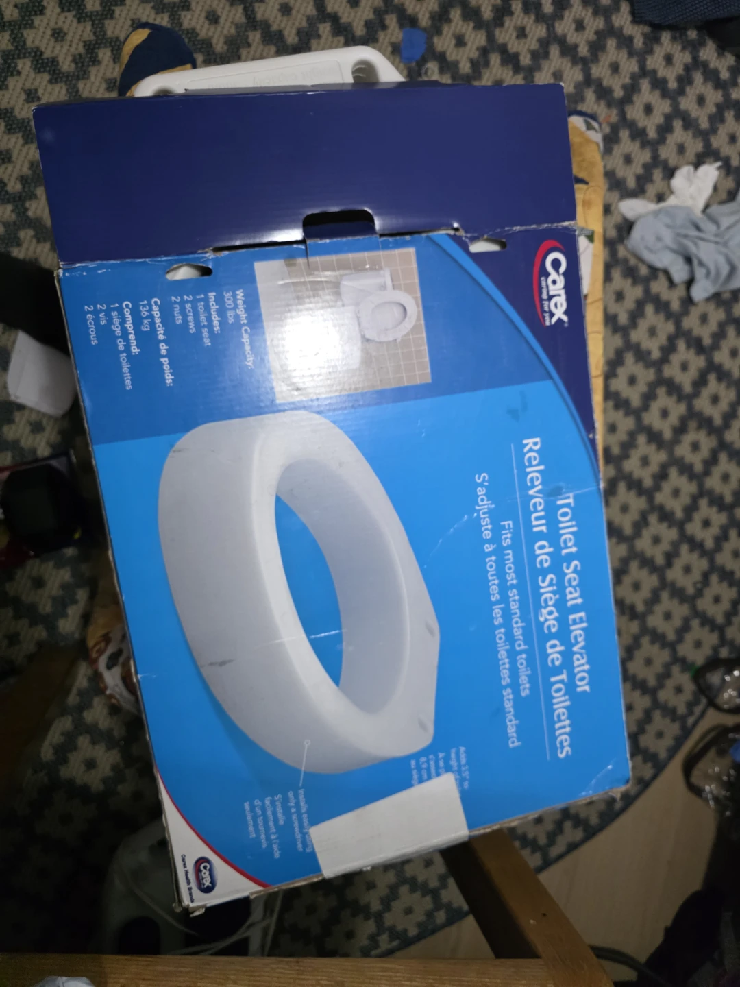 Carex Toilet Seat Elevator - New in Box - photo 3