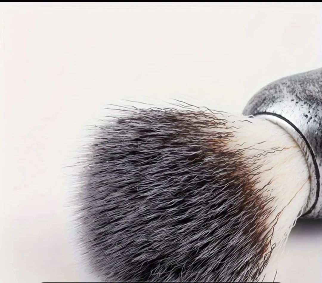 Skull Handle Shaving Brush & Bowl Set - photo 4