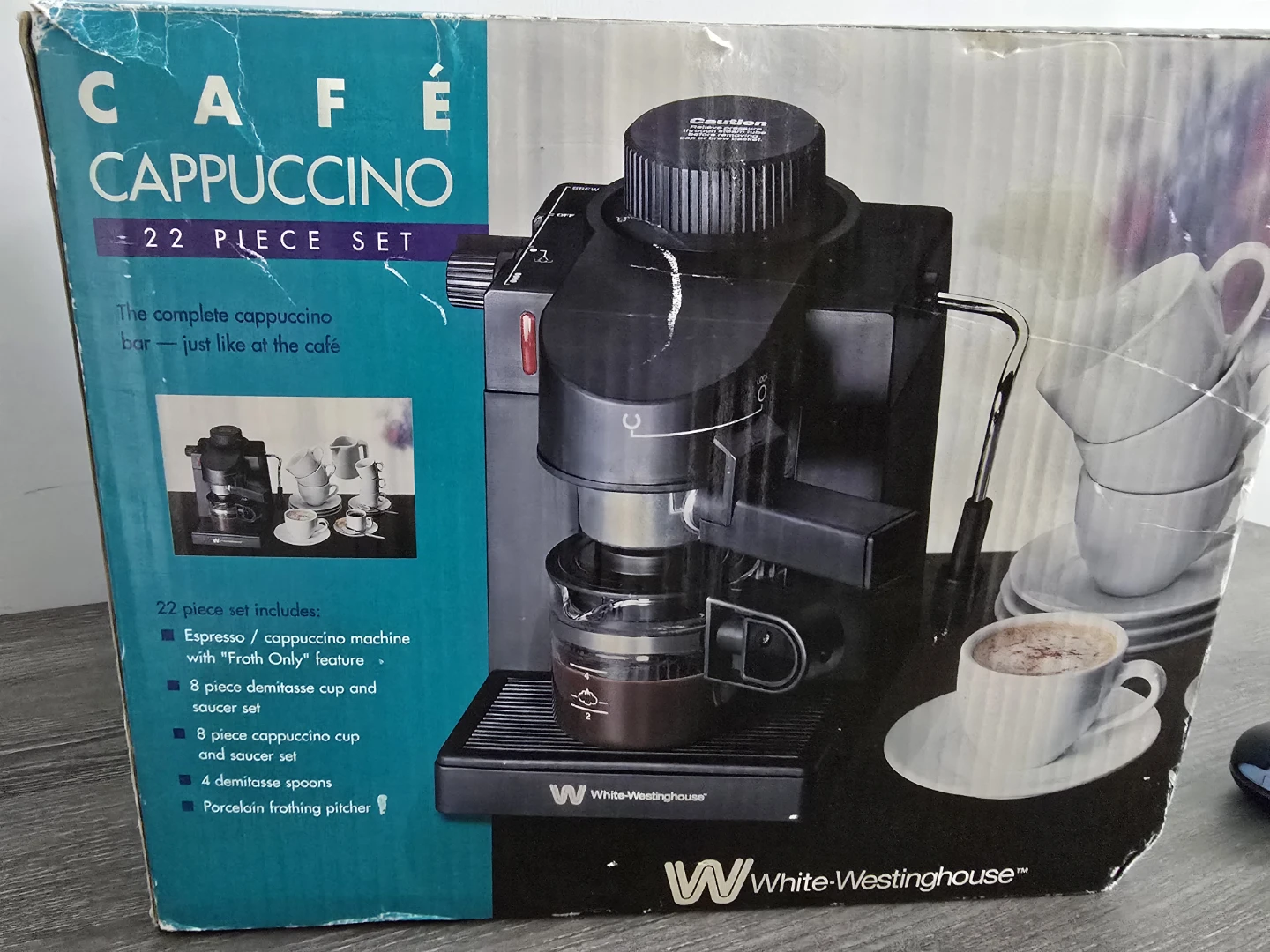 Cafe Cappuccino 22 Piece Set