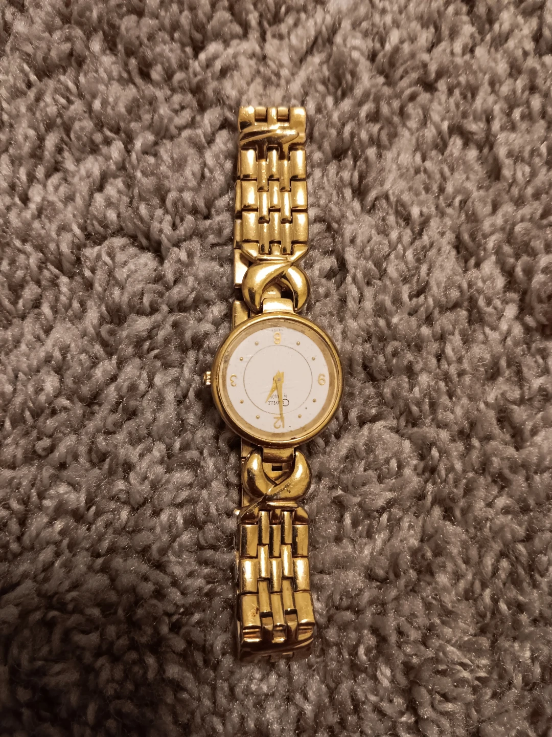 Caravelle Women's Gold Tone Quartz Watch