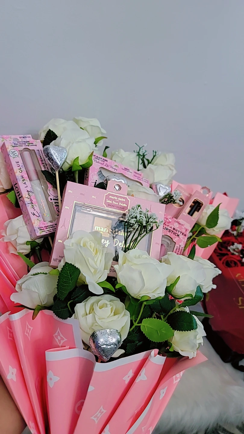Makeup Bouquet - Marie Claire, L.A. Girl, and more