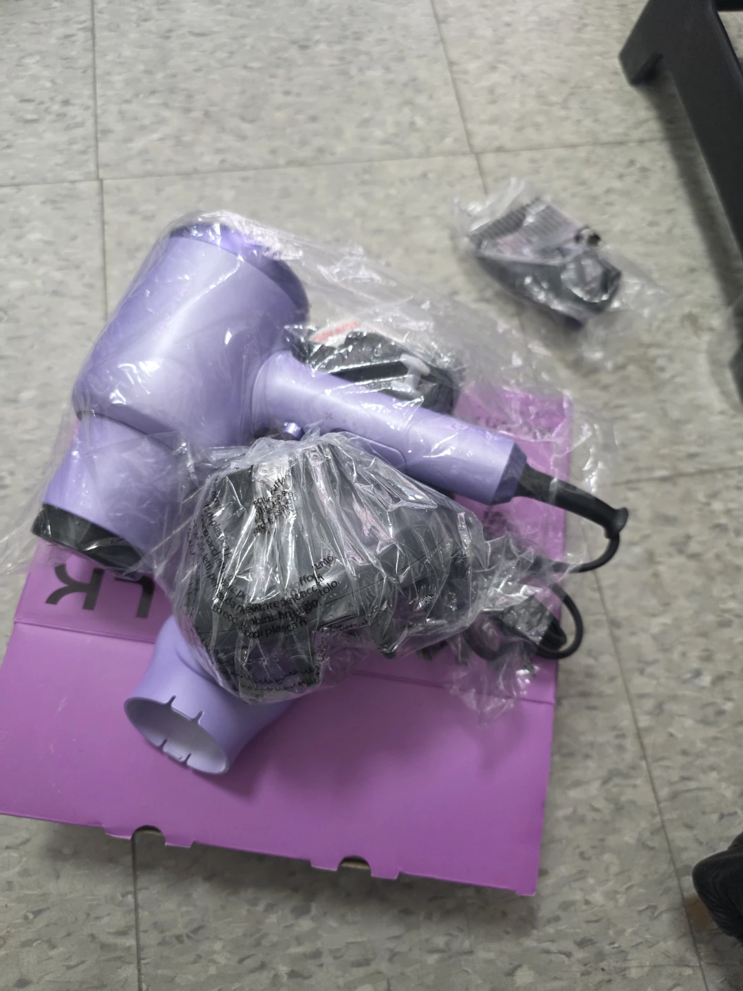 Wavytalk Blown Away Ionic Hair Dryer - Lavender - photo 5