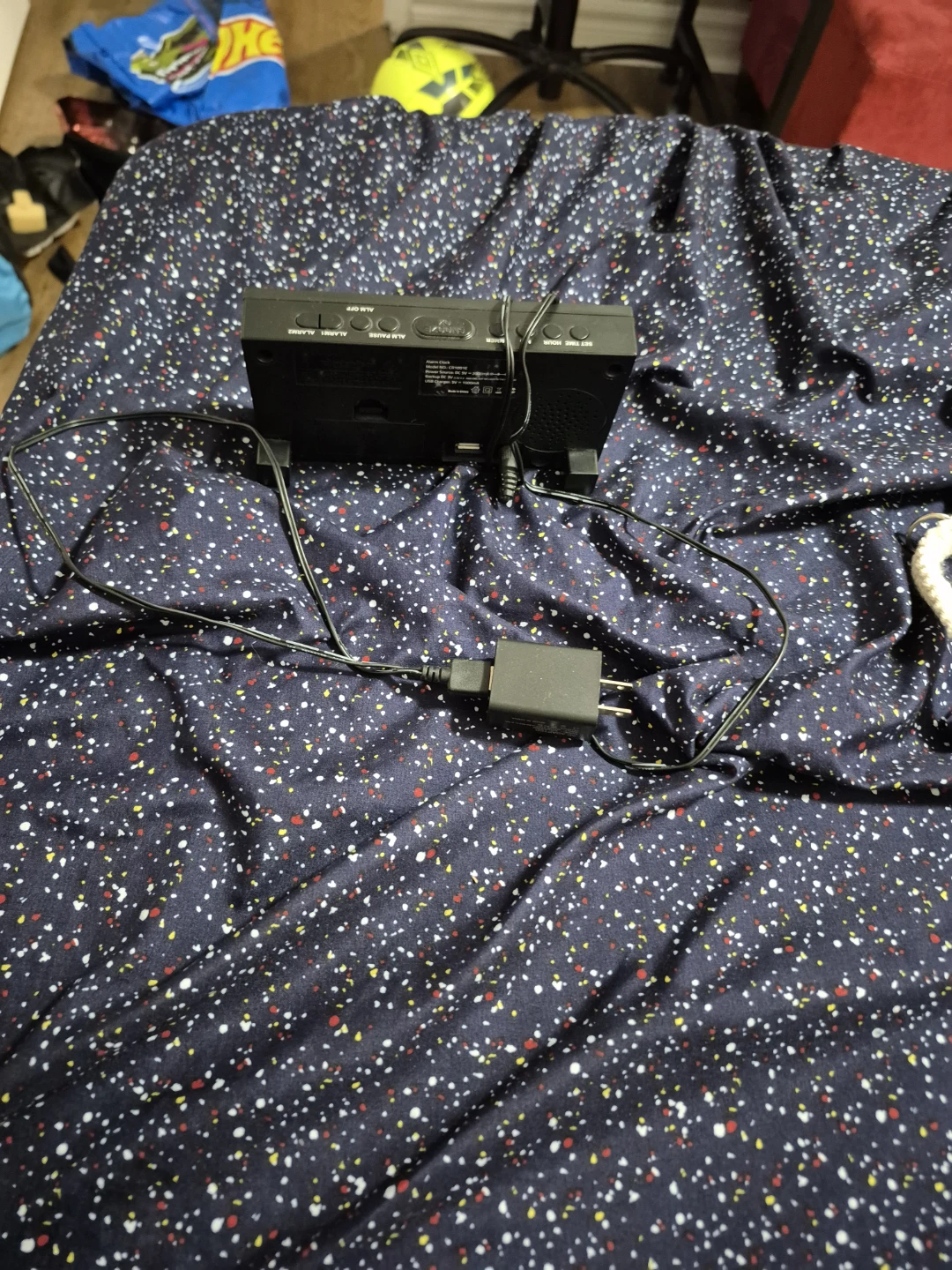 Digital Alarm Clock with Power Cord - photo 2
