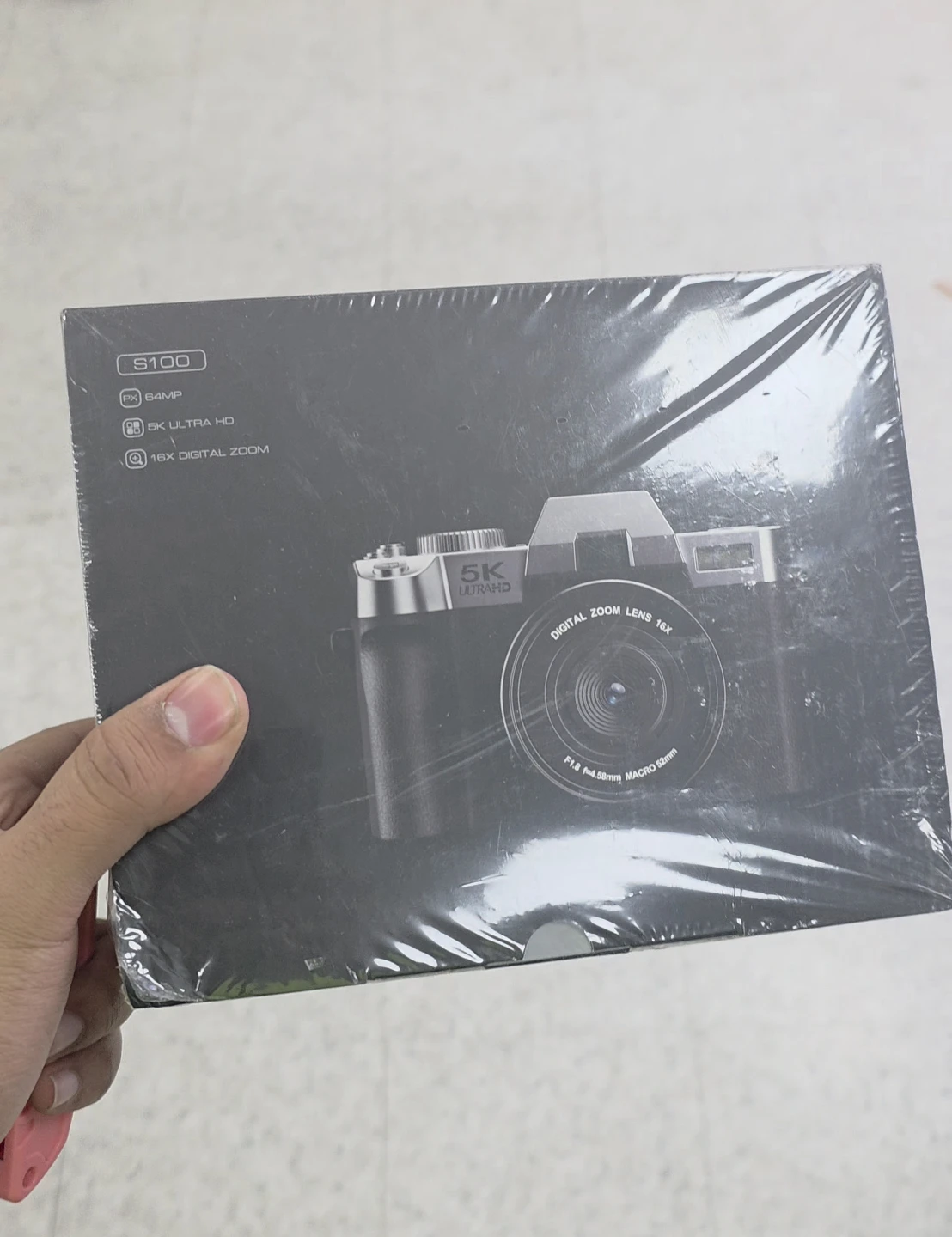 S100 5K Ultra HD Digital Camera with 16x Zoom Lens - photo 2
