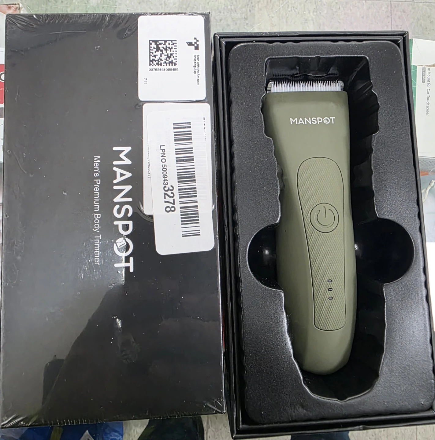 MANSPOT Men's Premium Body Trimmer