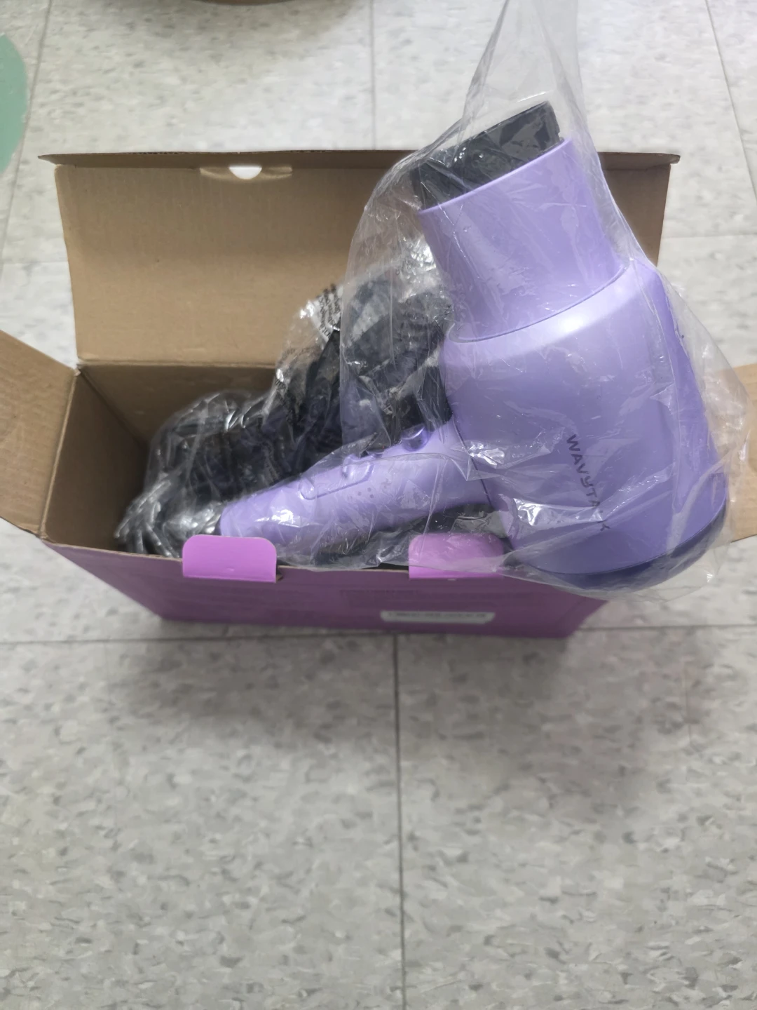 Wavytalk Blown Away Ionic Hair Dryer - Lavender - photo 4