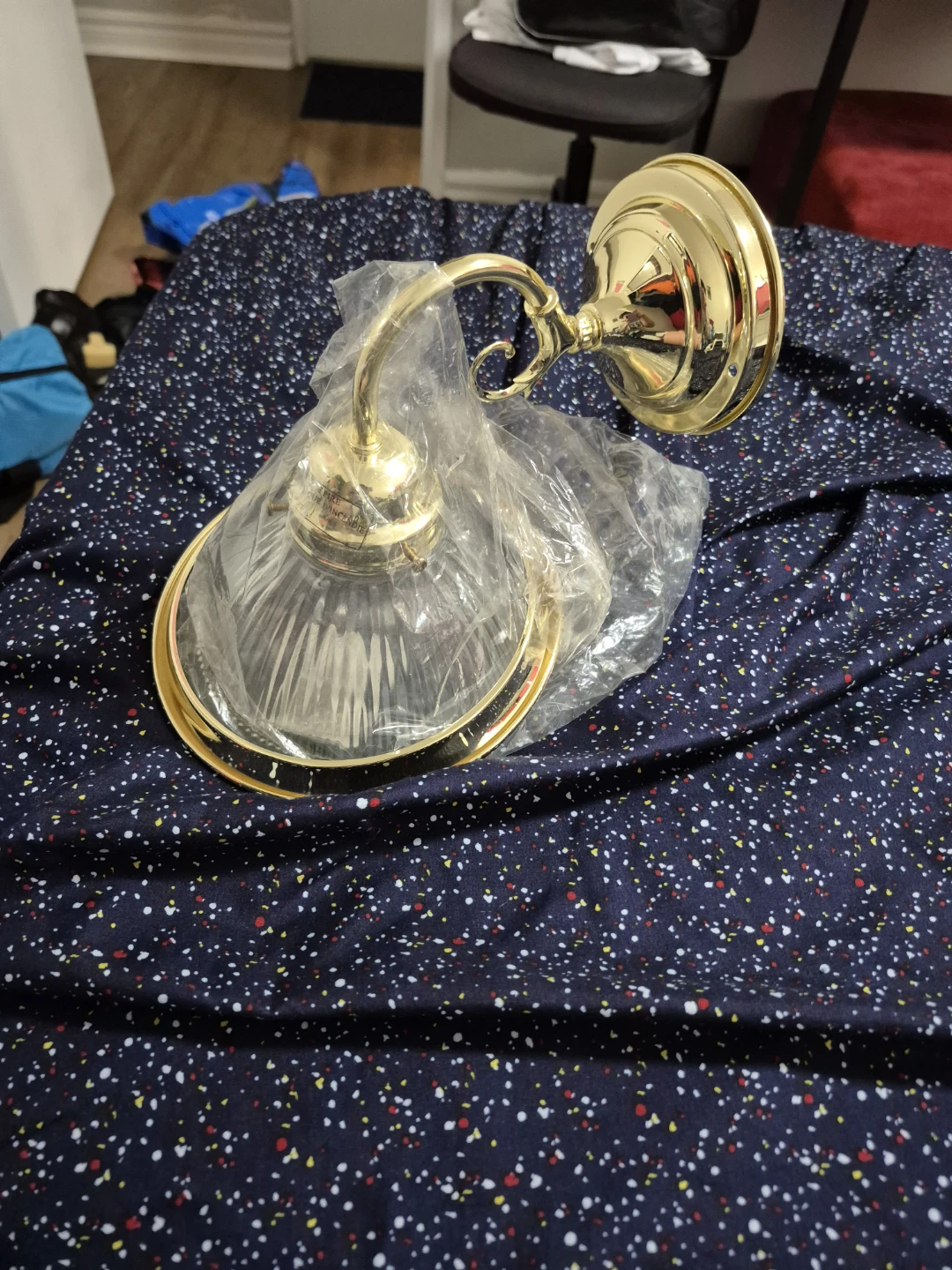 Gold Wall Sconce Lamp - photo 3