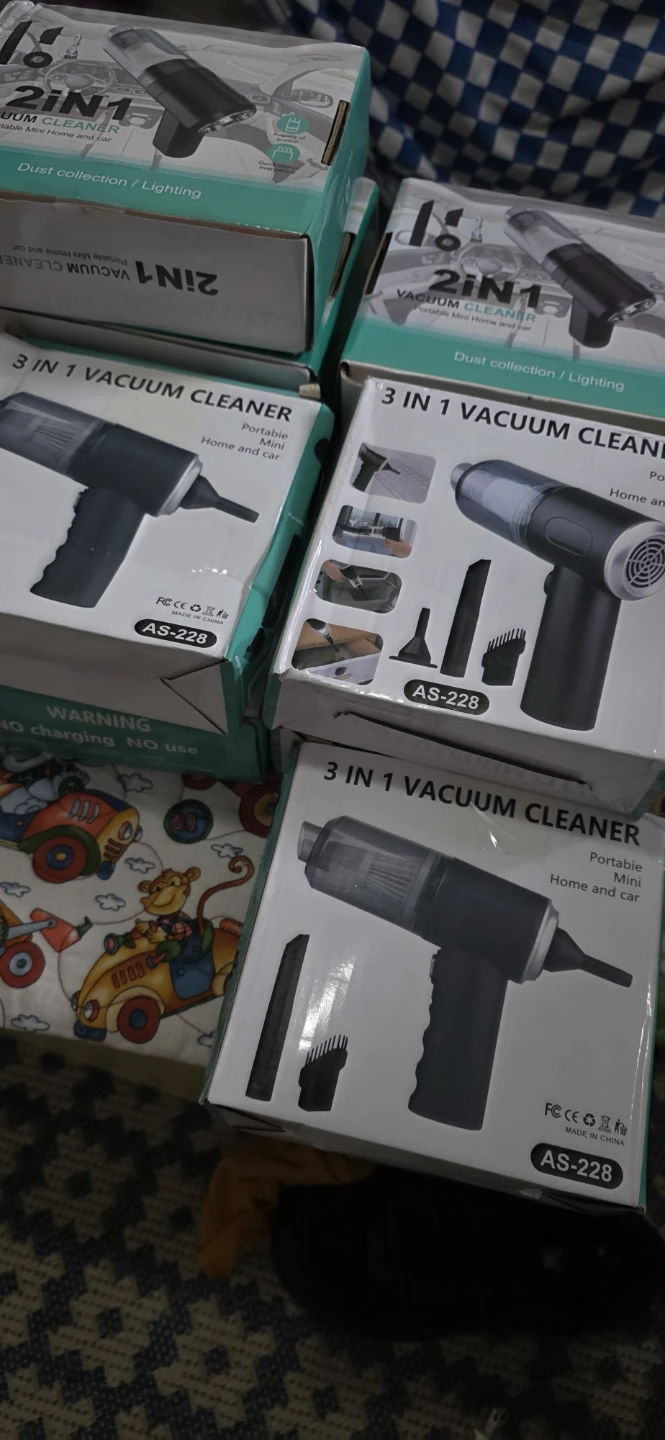2-in-1 Portable Mini Vacuum Cleaner for Home and Car - photo 4