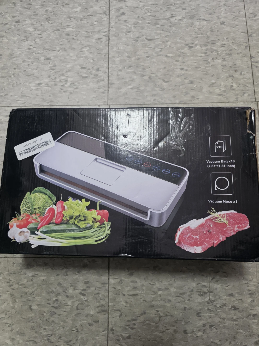 New Vacuum Sealer Machine with Bags and Hose