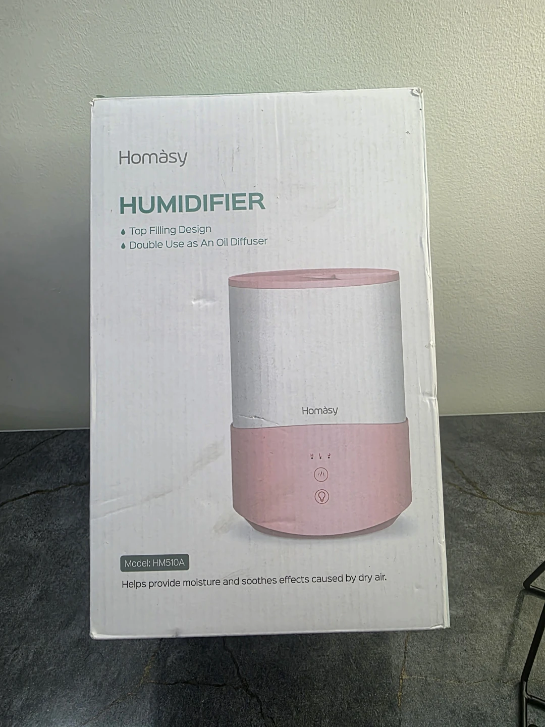 Homasy 2-in-1 Cool Mist Humidifier & Essential Oil  -  HM510A