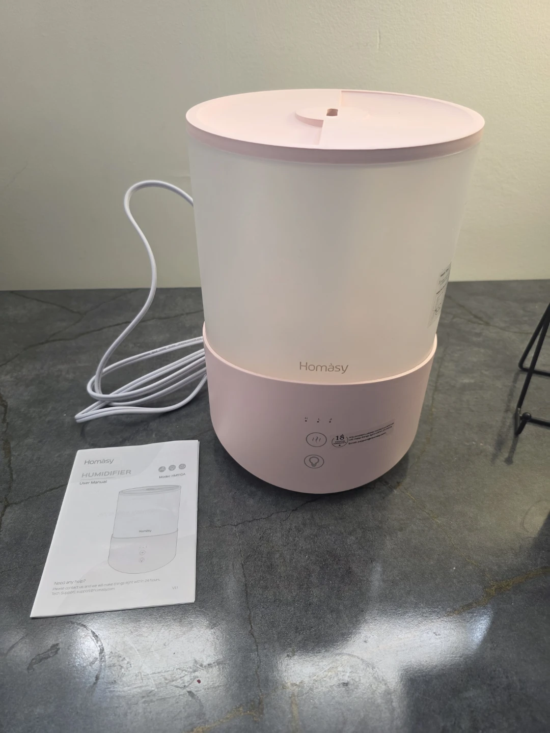 Homasy 2-in-1 Cool Mist Humidifier & Essential Oil  -  HM510A - photo 2