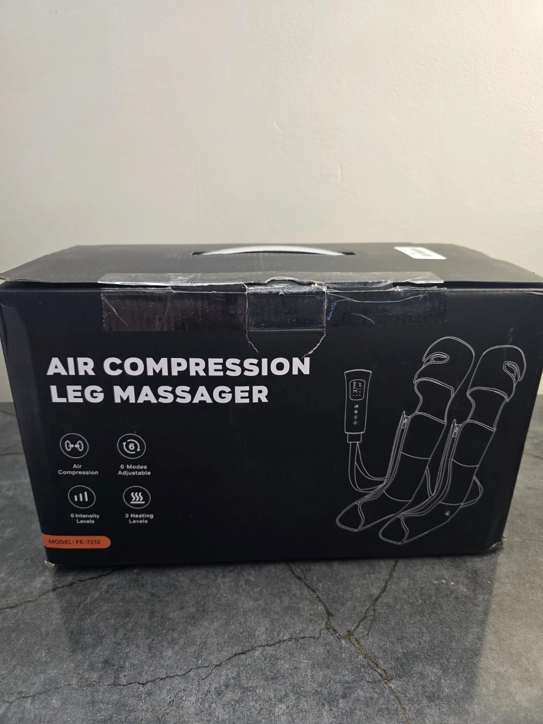 Air Compression Leg Massager with Heat
