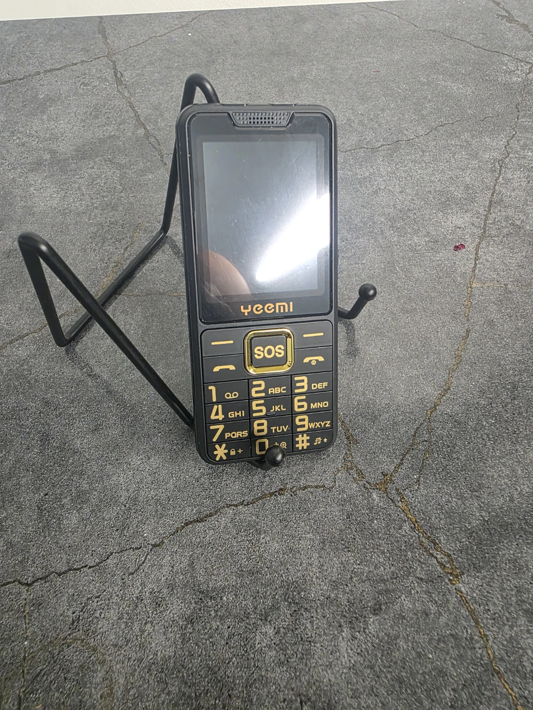 Yeemi SOS Cell Phone - Black - photo 2
