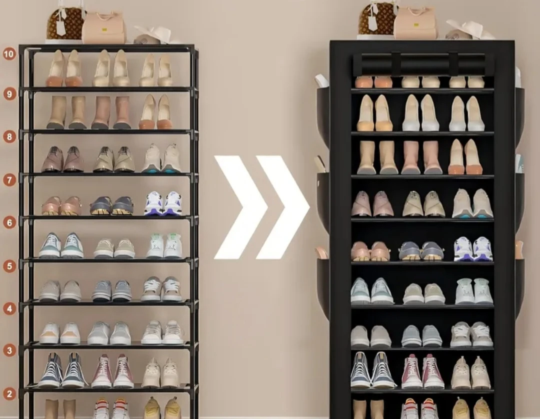 10Tier Shoe Rack Organizer - photo 2