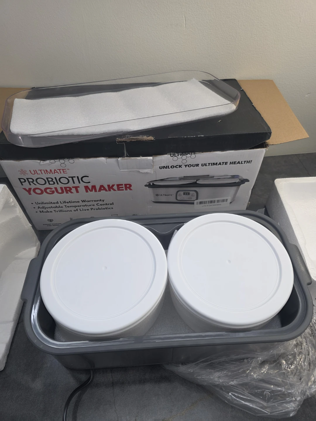 Ultimate Probiotic Yogurt Maker - 2 Quarts - photo 3