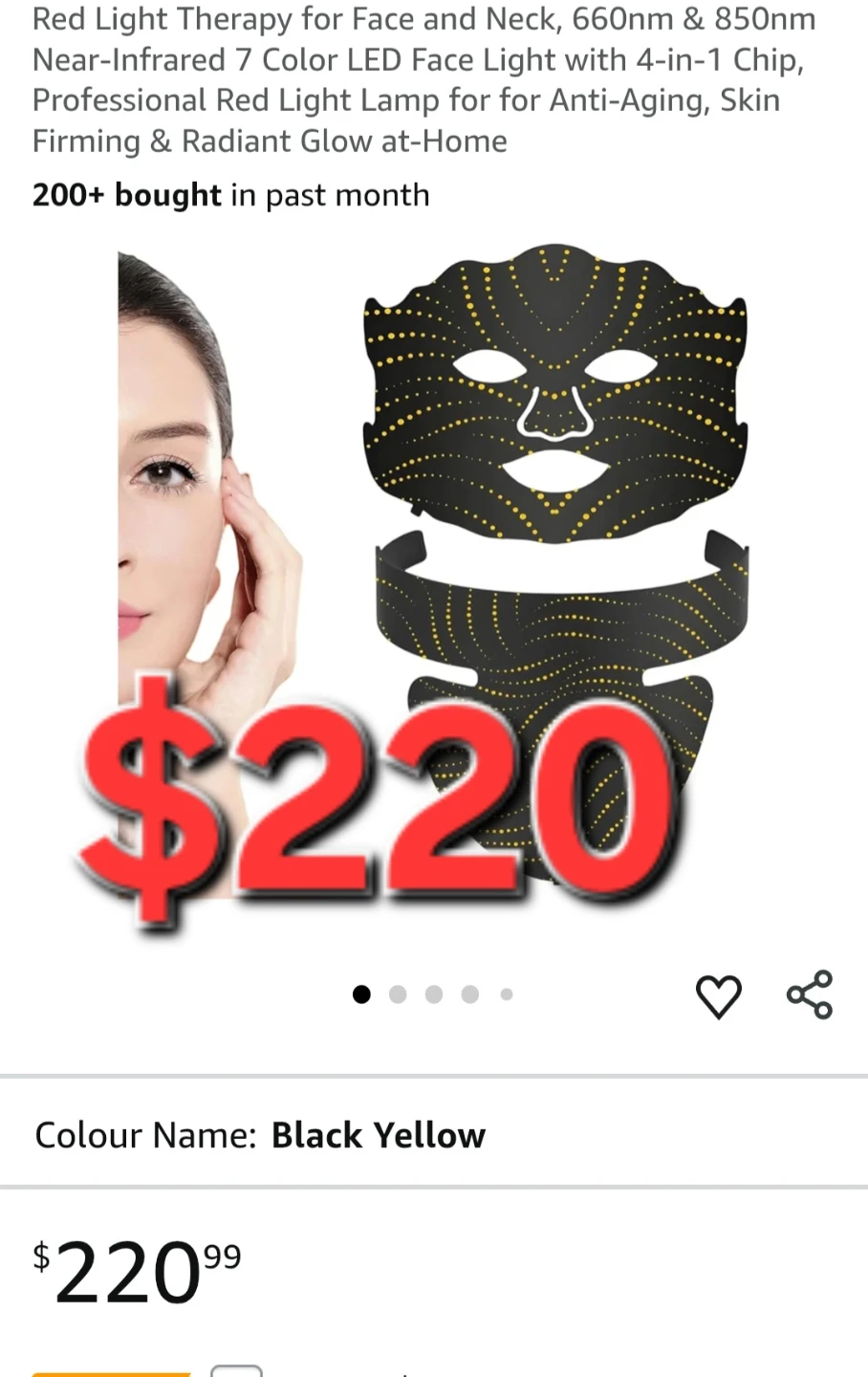 LED Light Therapy Mask