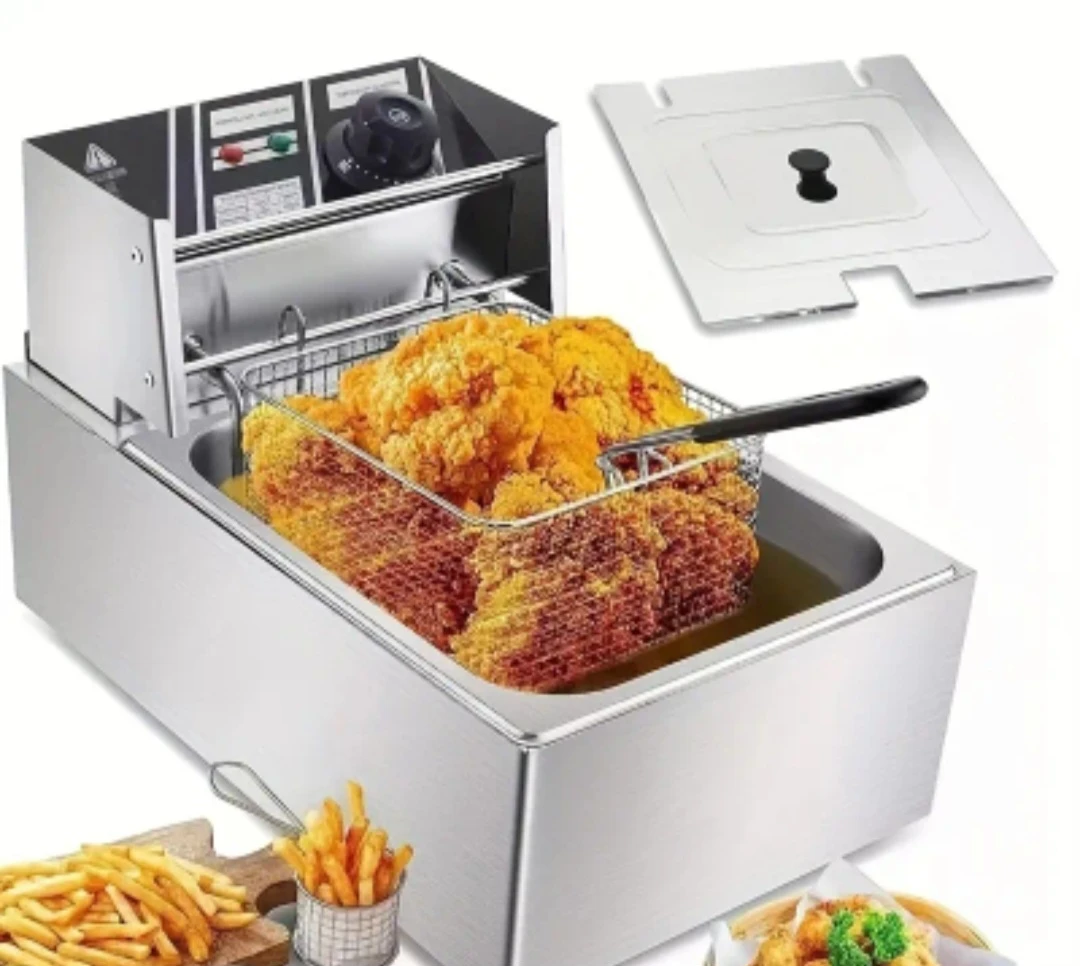 Commercial Deep Fryer 6L Stainless Steel