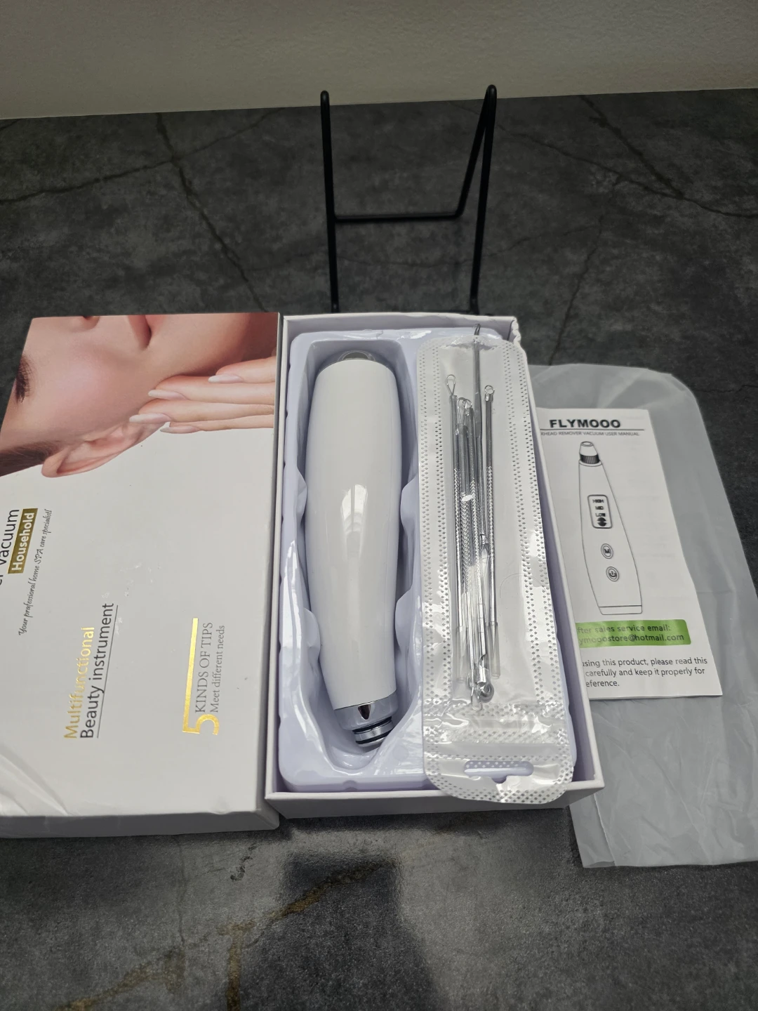 FLYMOOO Blackhead Remover Vacuum Multifunctional Beauty - photo 2