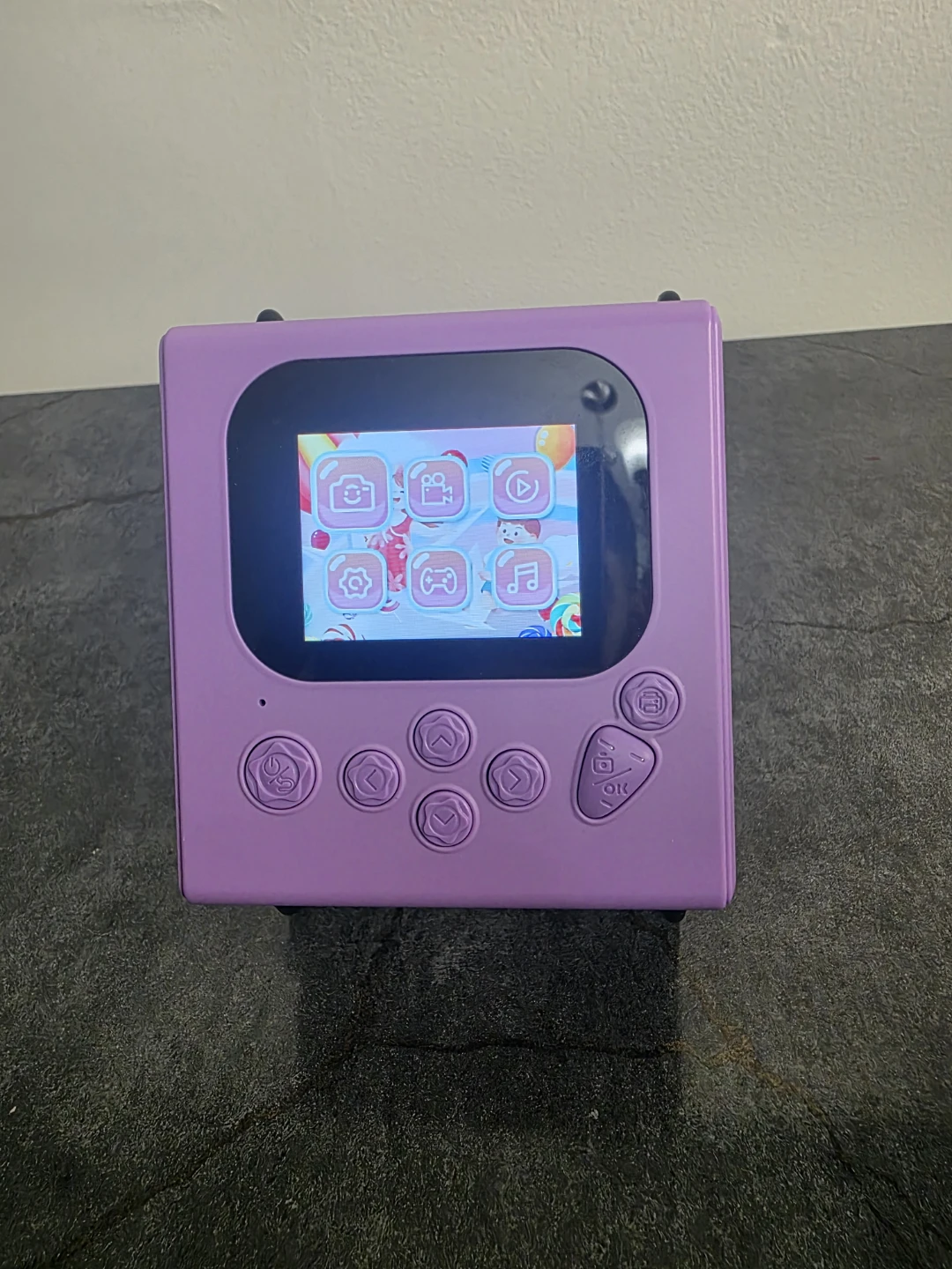 Portable DIY Instant Camera for Children - Purple Edition