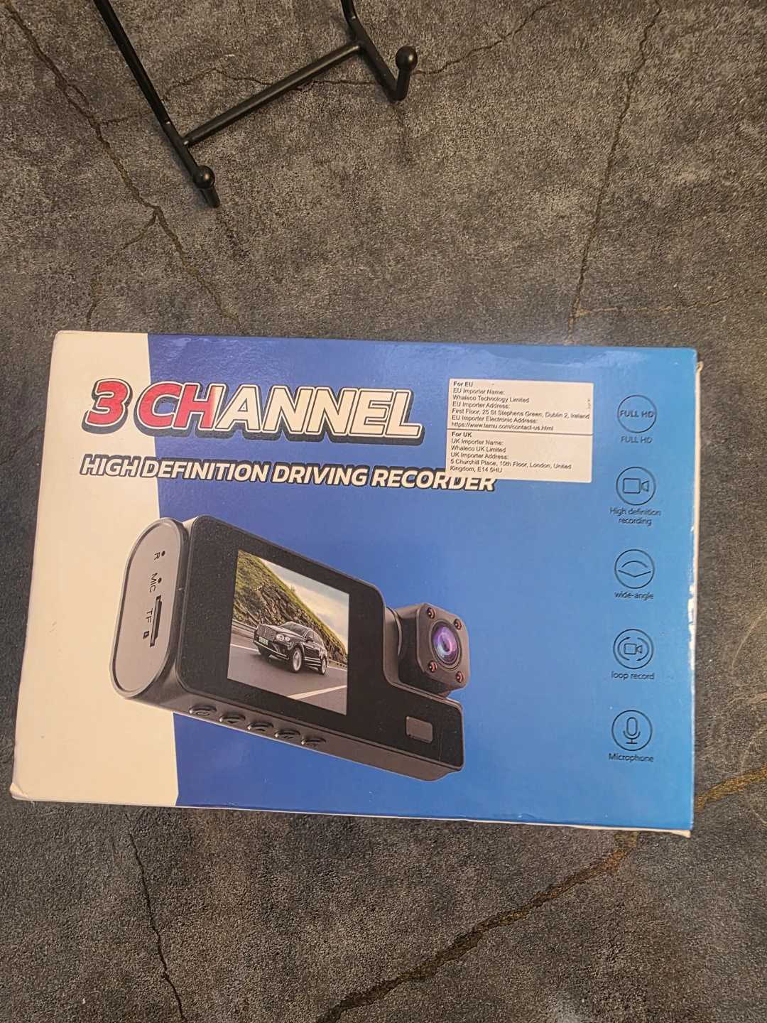 3 Channel High Definition Driving Recorder