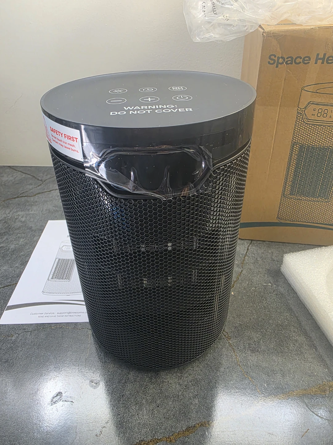 Space Heater with Smart Thermostat and 24H Timer - photo 2