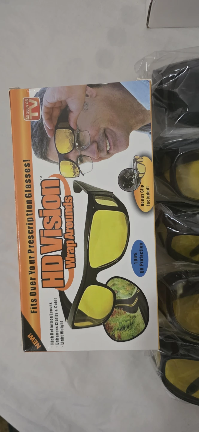 HD Vision WrapArounds Sunglasses