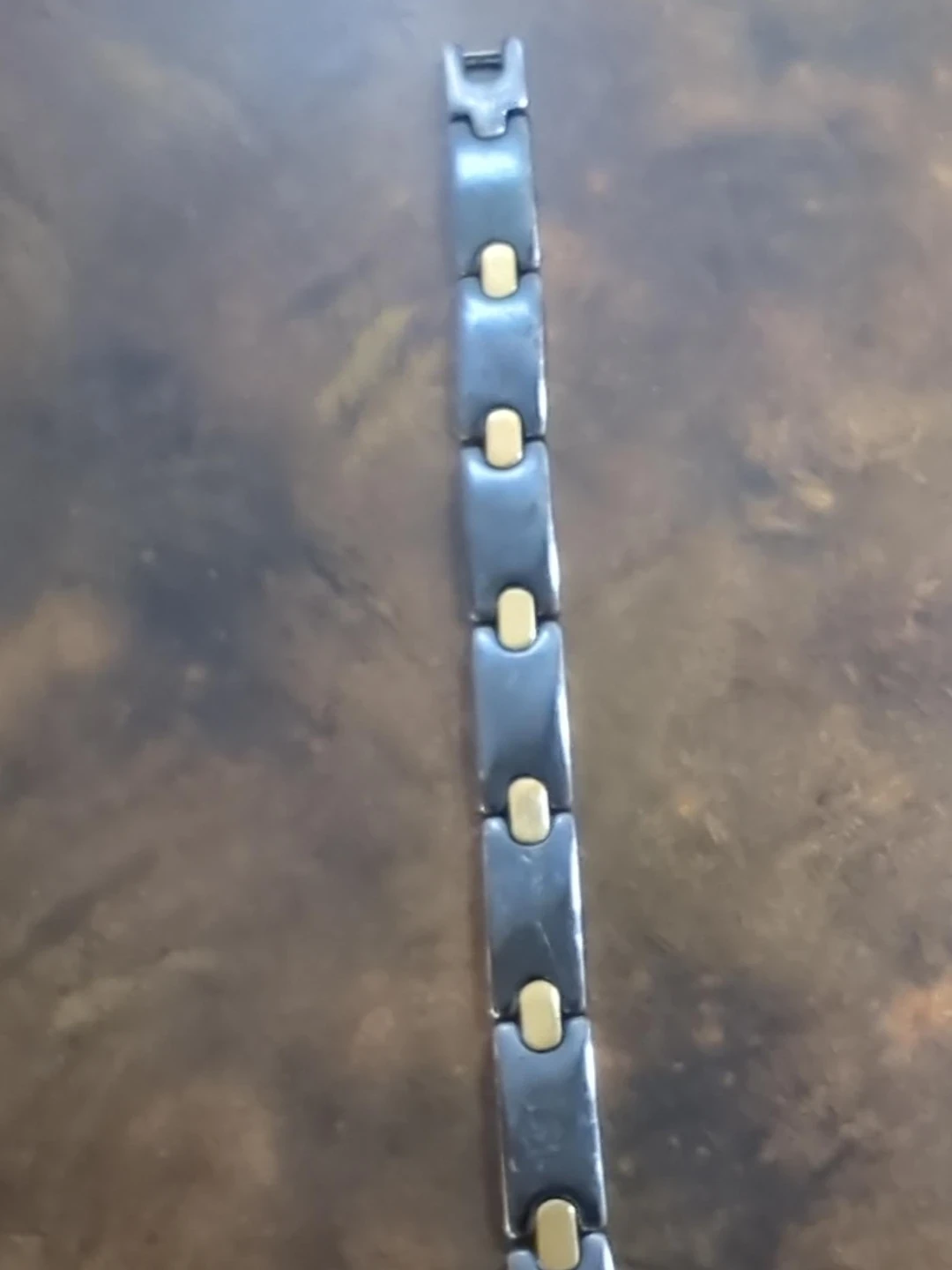 Grey and Gold Link Bracelet - photo 4