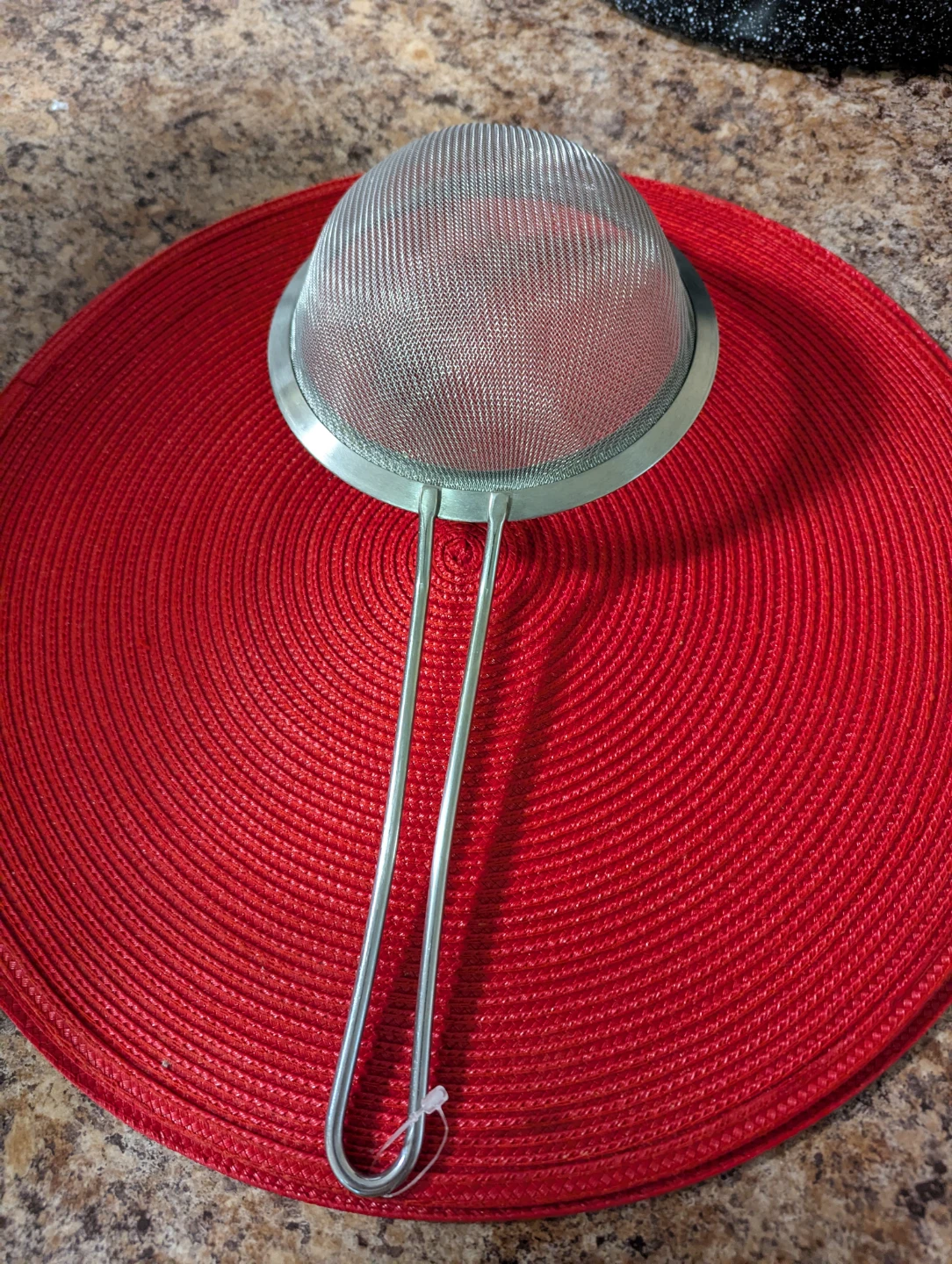 Stainless Steel Fine Mesh Strainer with Handle - photo 2
