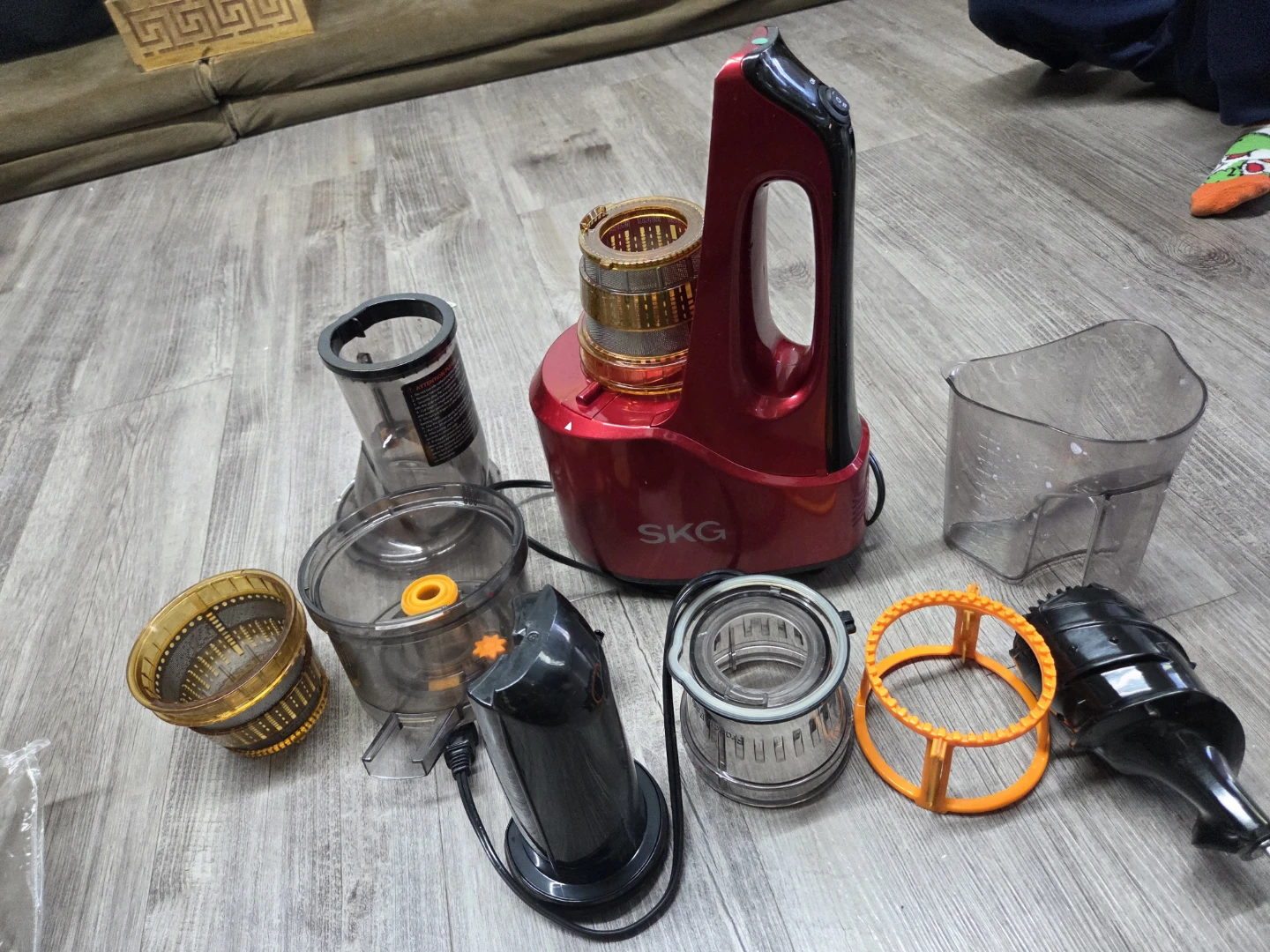 SKG Juicer - Red - photo 4