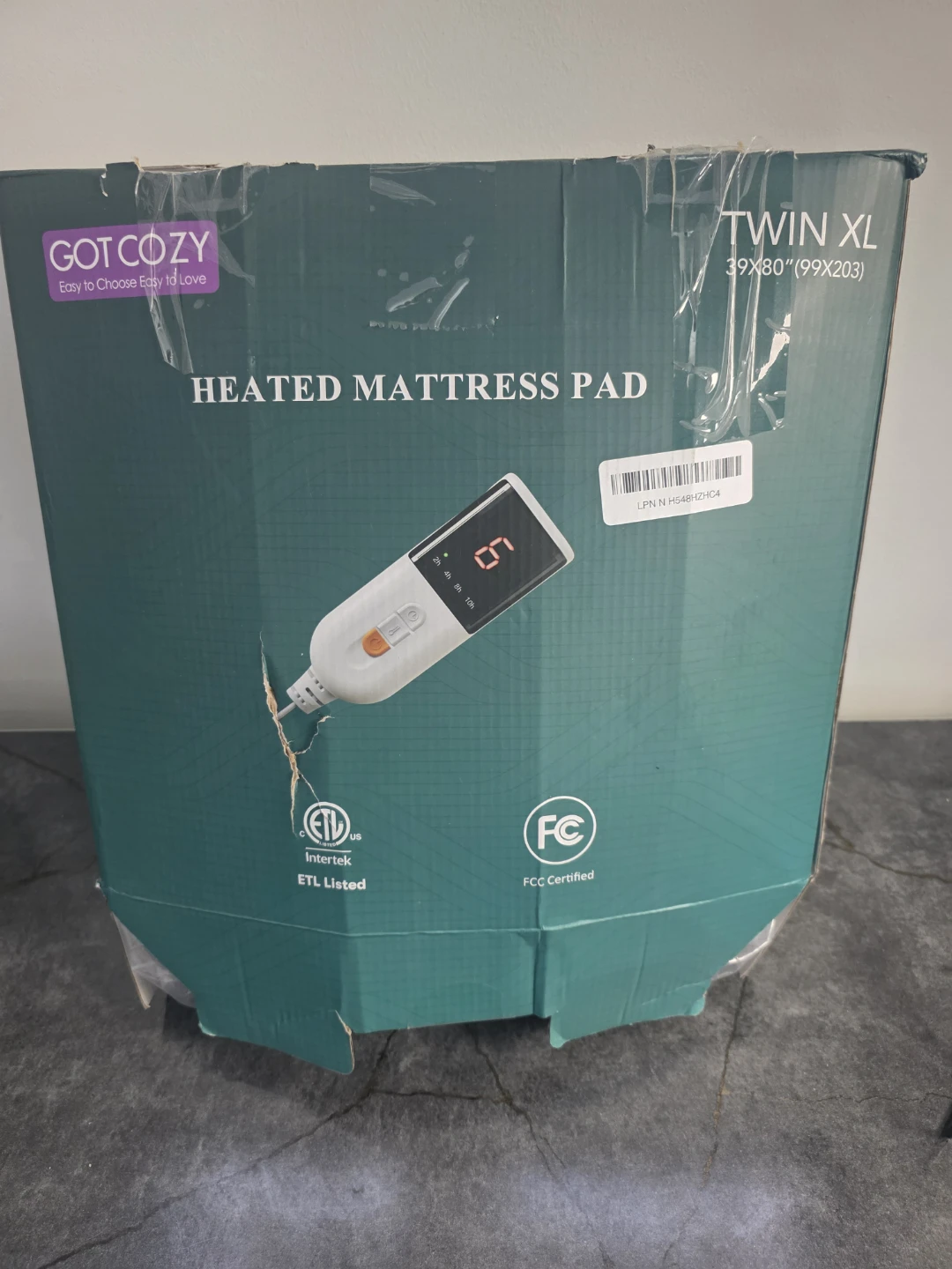 Got Cozy Heated Mattress Pad Twin XL
