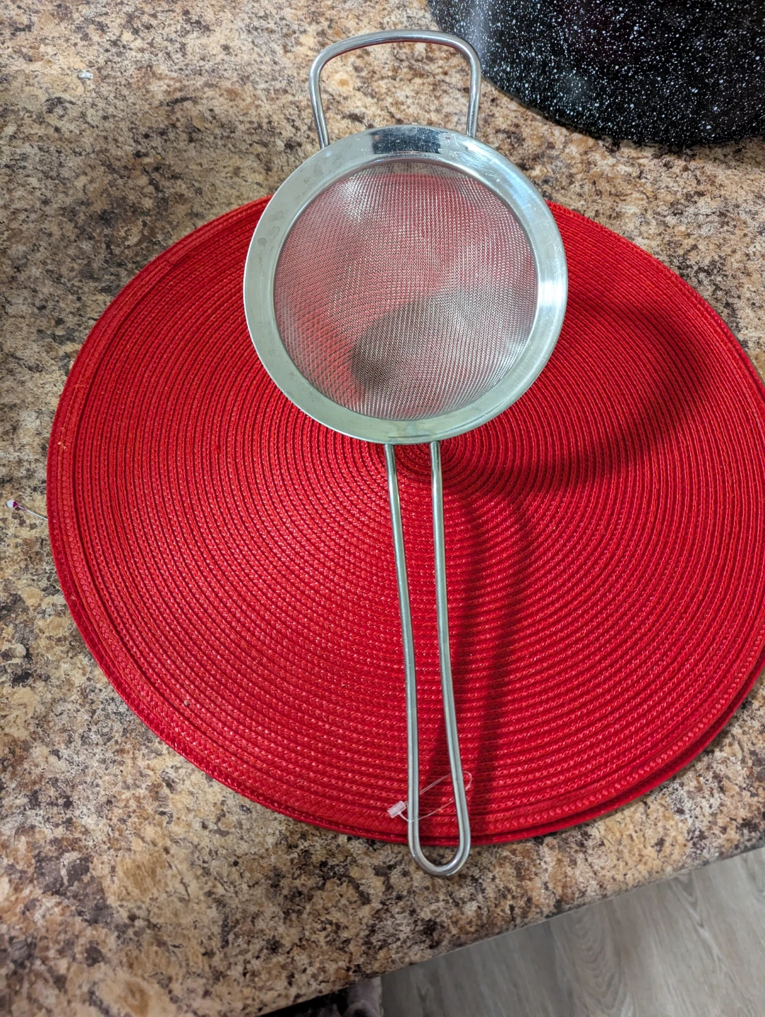 Stainless Steel Fine Mesh Strainer with Handle - photo 3