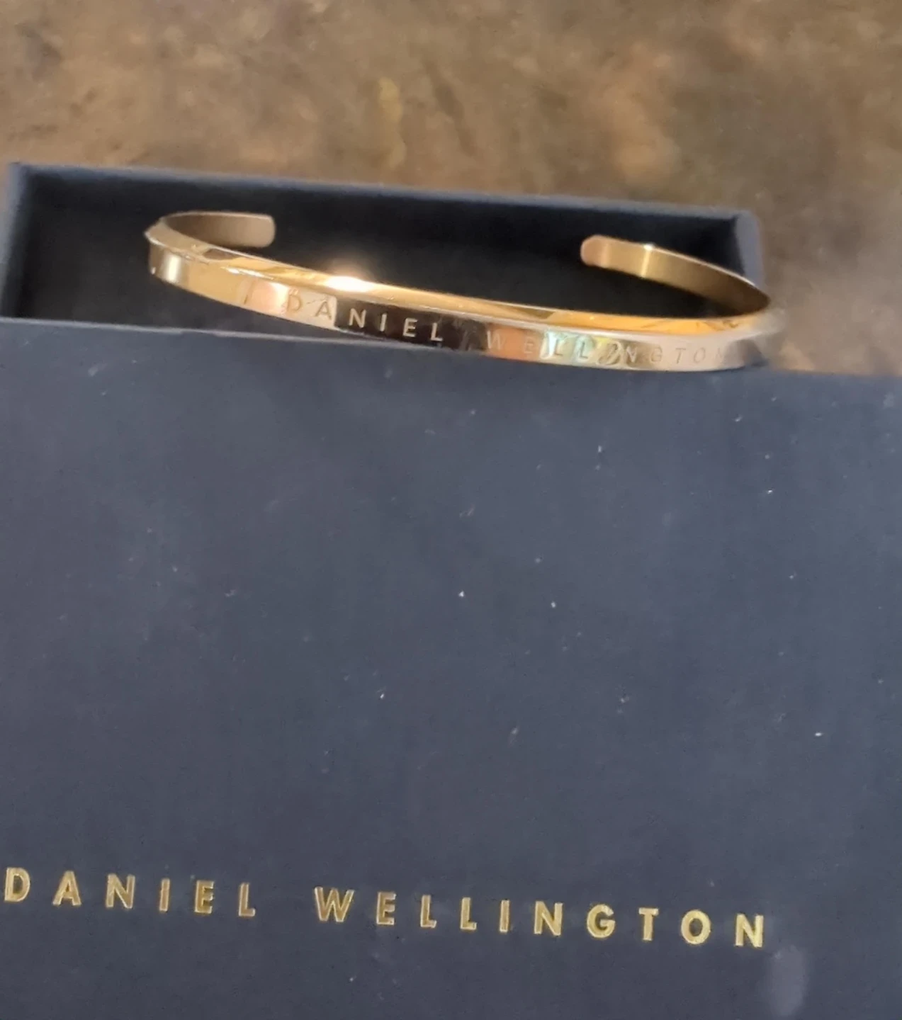 Daniel Wellington Gold Tone Cuff Bracelet - photo 2