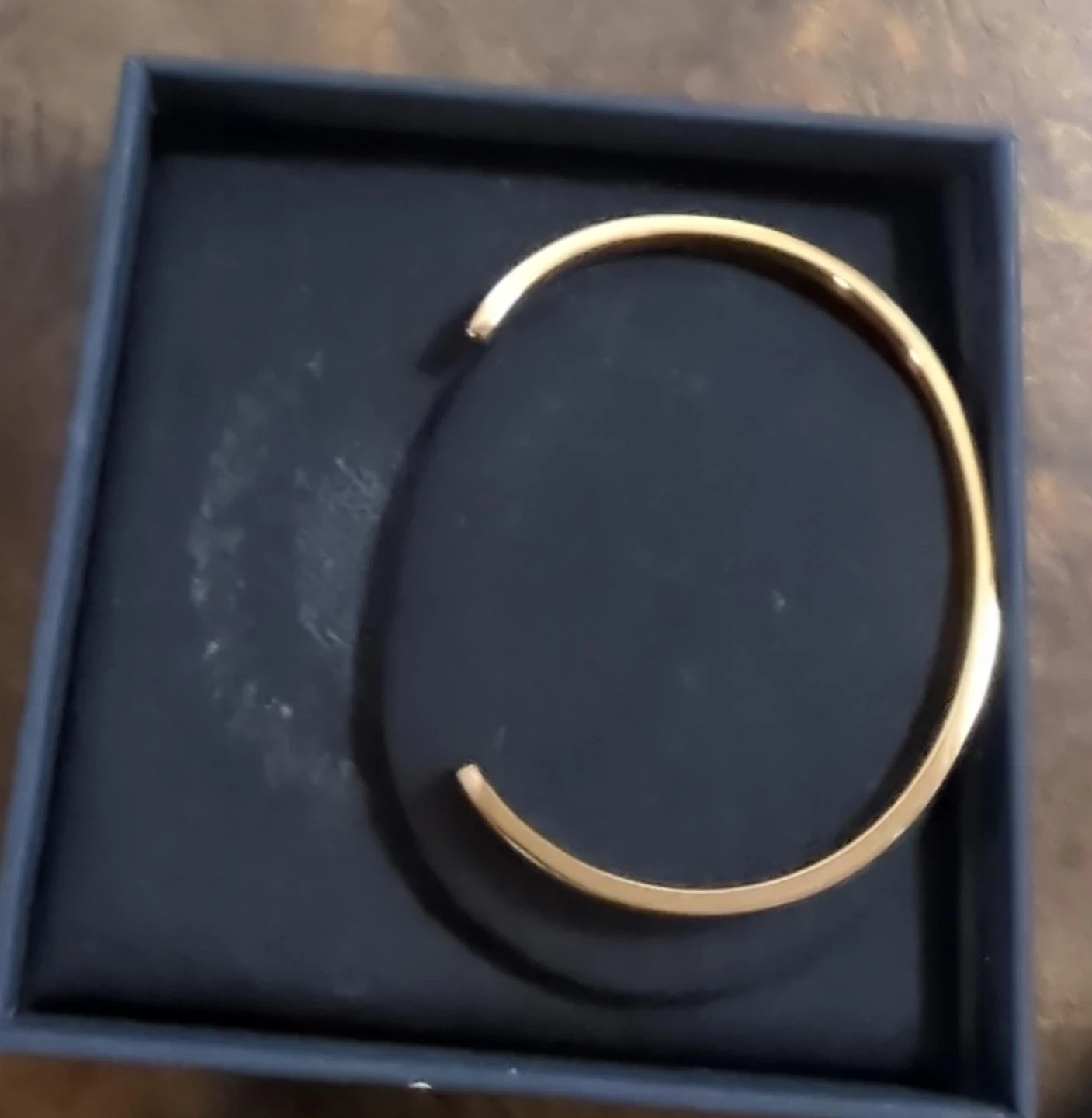 Daniel Wellington Gold Tone Cuff Bracelet - photo 4