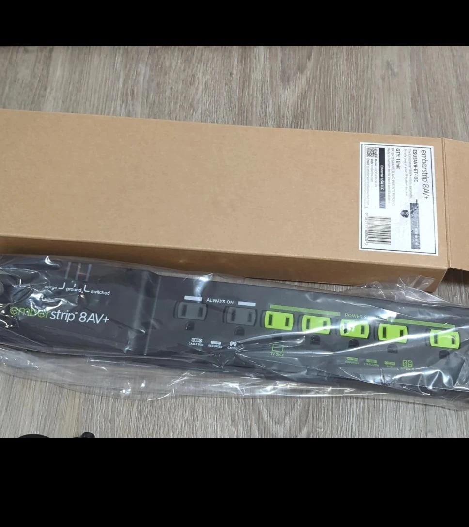 EmberStrip 8AV+ Surge Protector