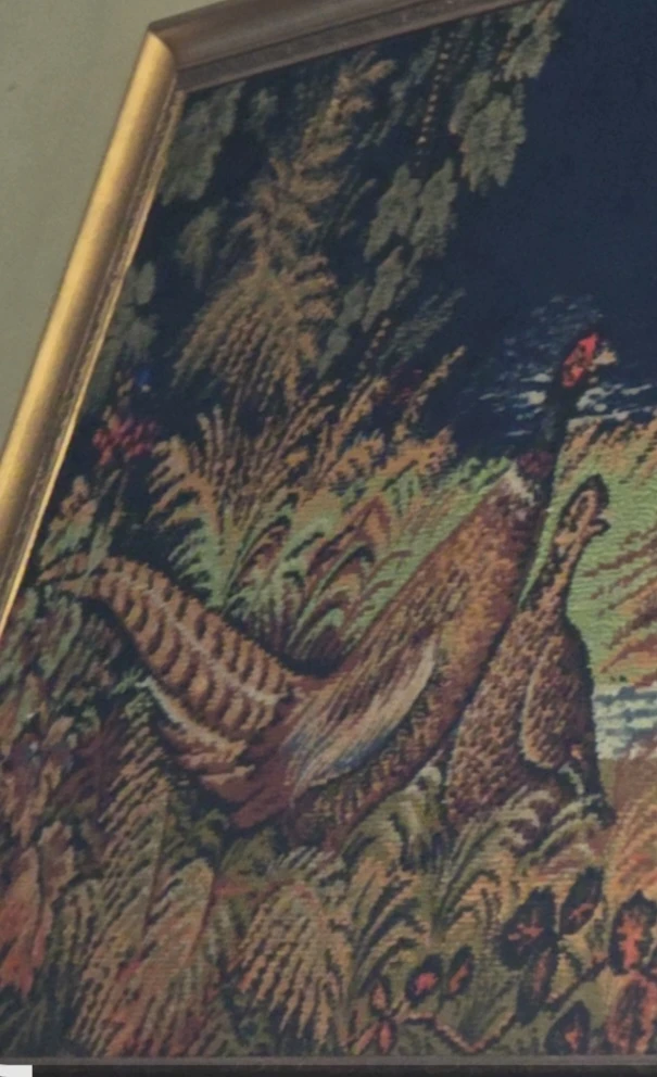 Framed Pheasant Tapestry - photo 3