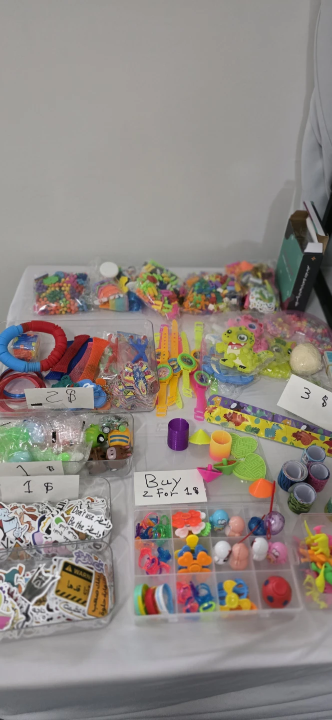 Assorted Fidget Toys and Craft Supplies - photo 3