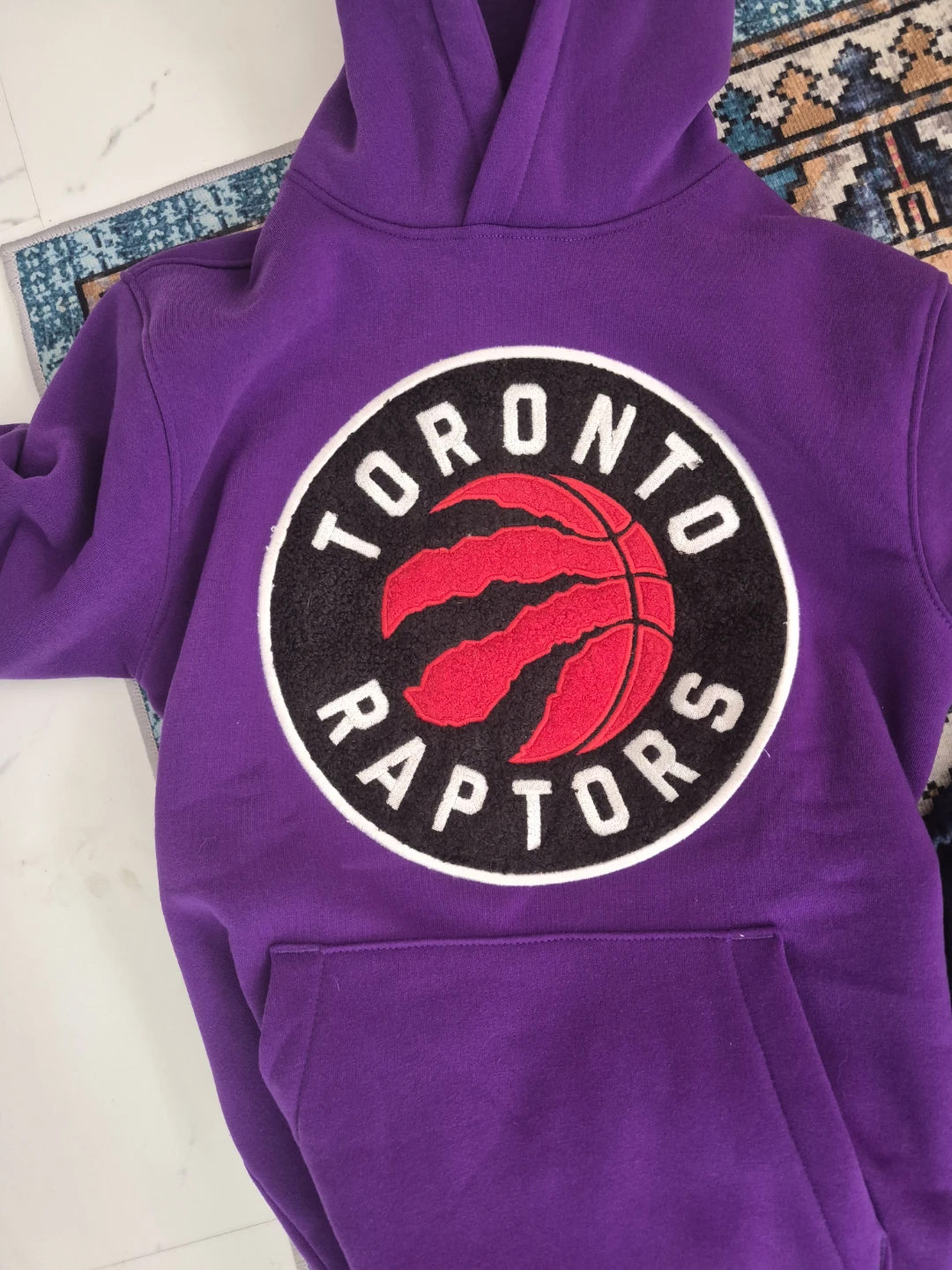 Toronto Raptors Purple Hoodie - photo 2