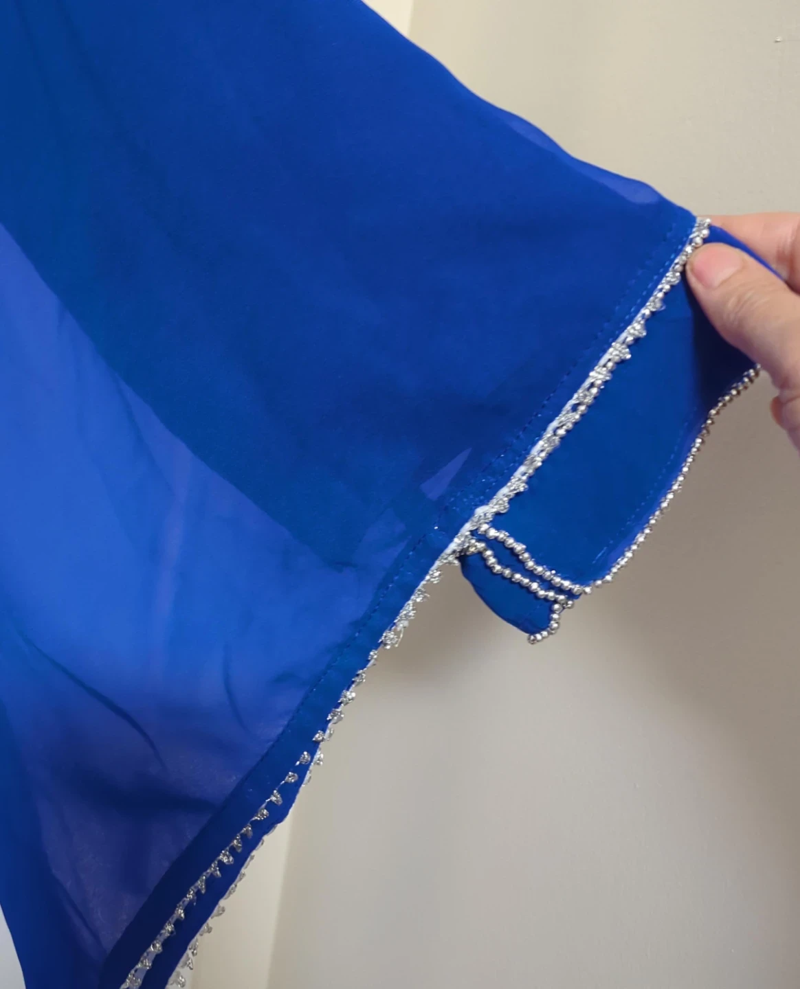 Royal Blue Embellished Kaftan - photo 3