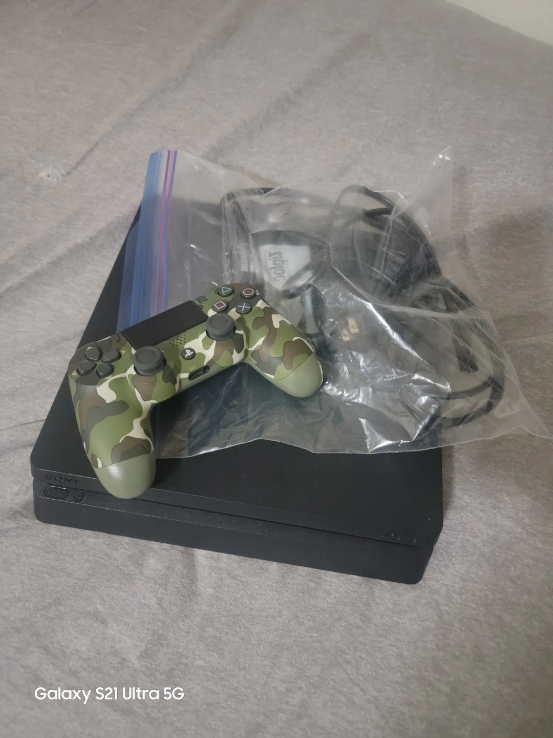 Sony PlayStation 4 Slim Console with Camo Controller